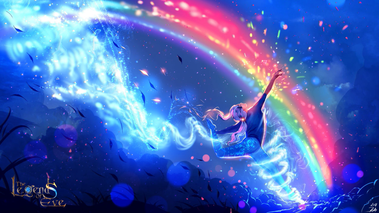 Anime Rainbow Wallpapers Wallpaper Cave