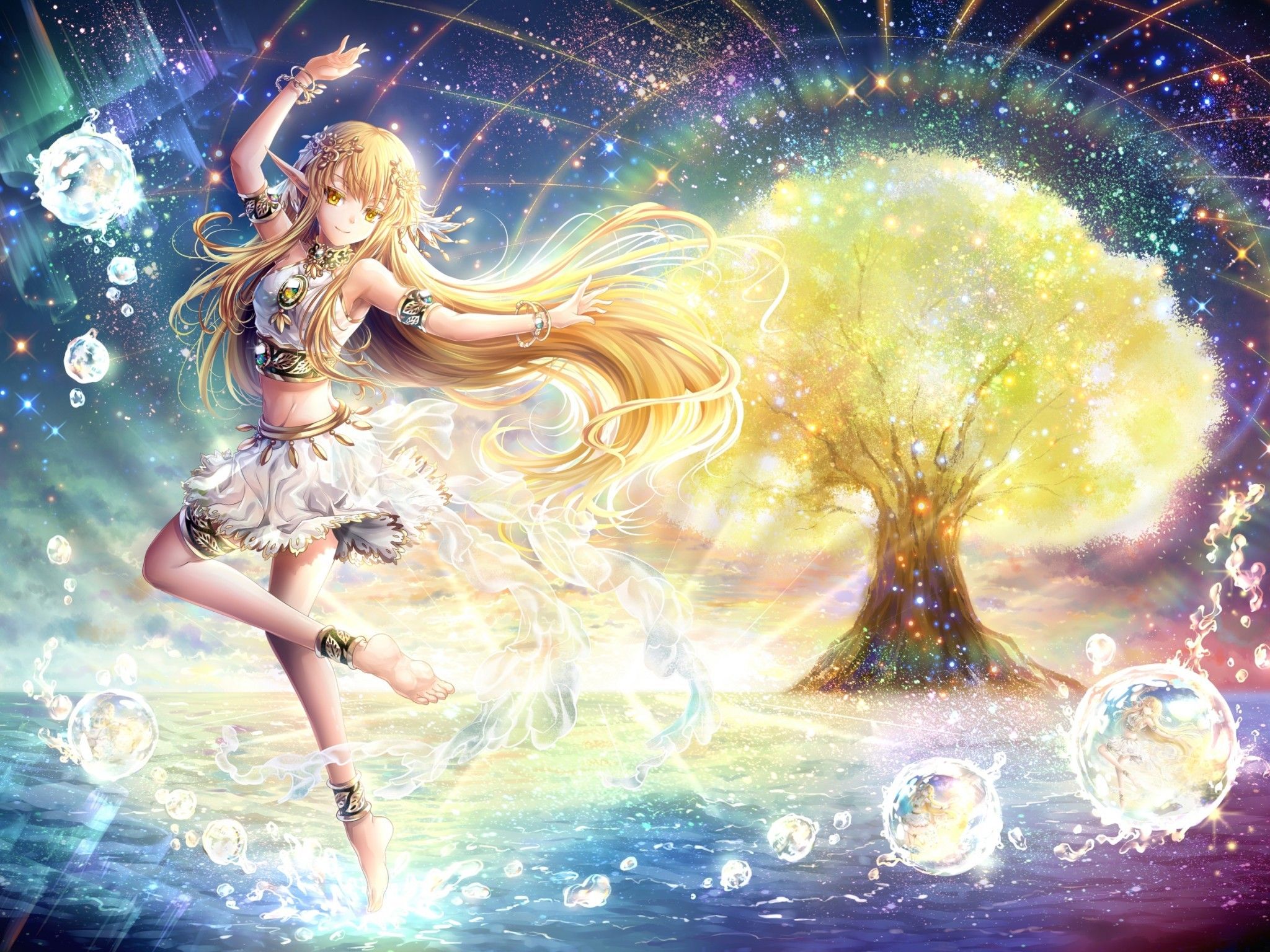 Anime Rainbow Wallpapers Wallpaper Cave
