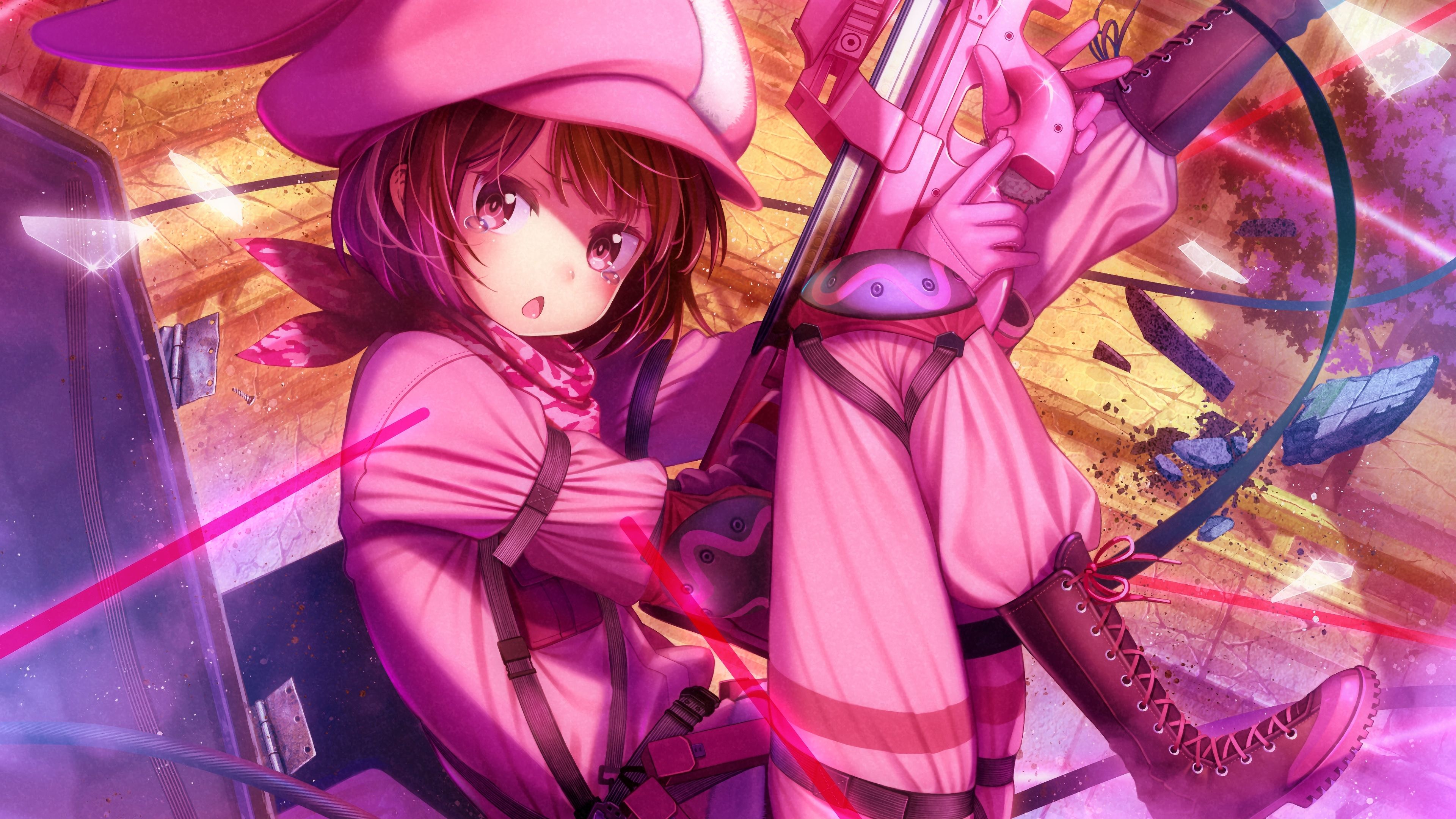Sword Art Online Alternative Gun Gale Online Wallpapers