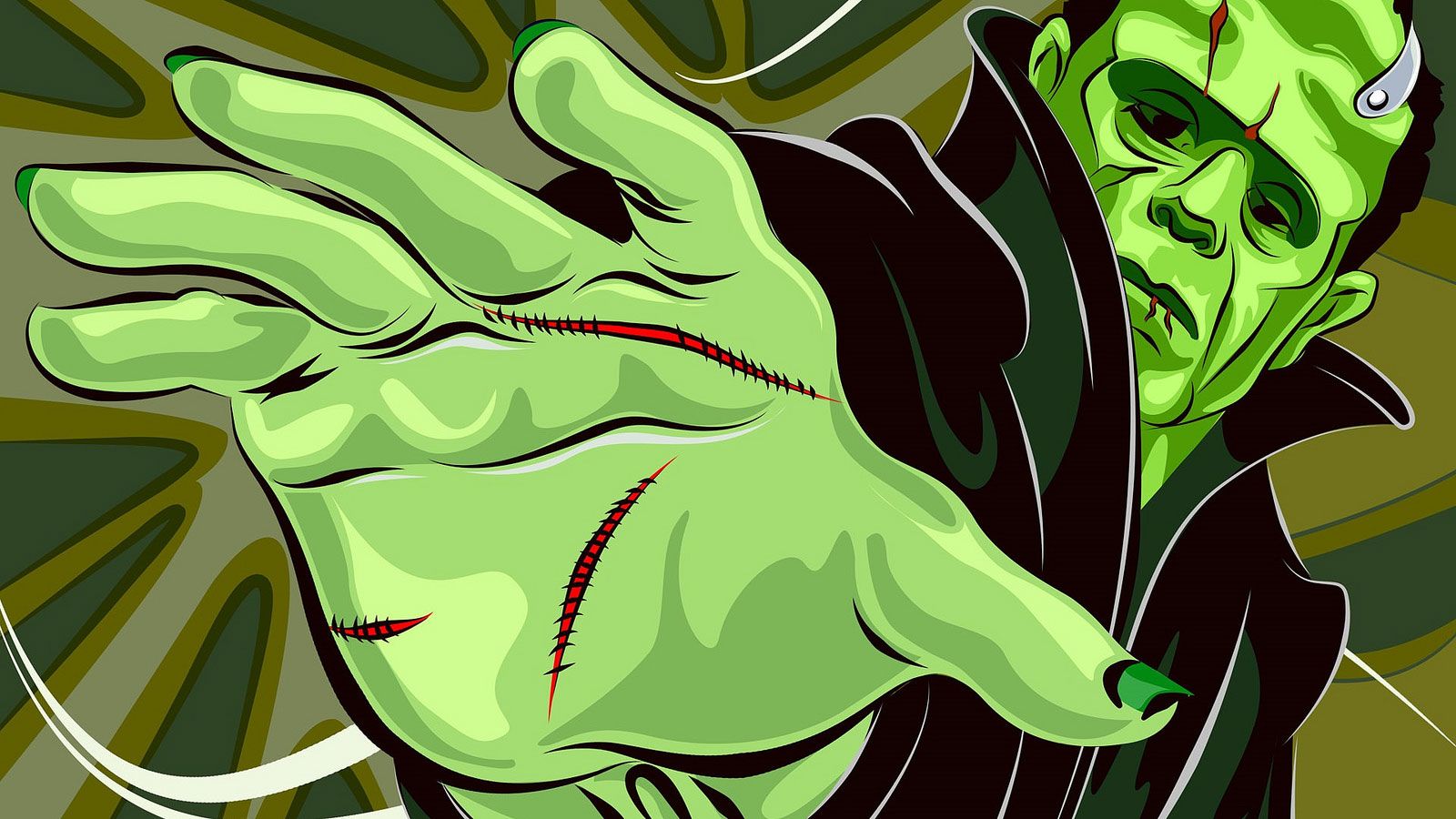 Halloween Green Wallpapers Wallpaper Cave