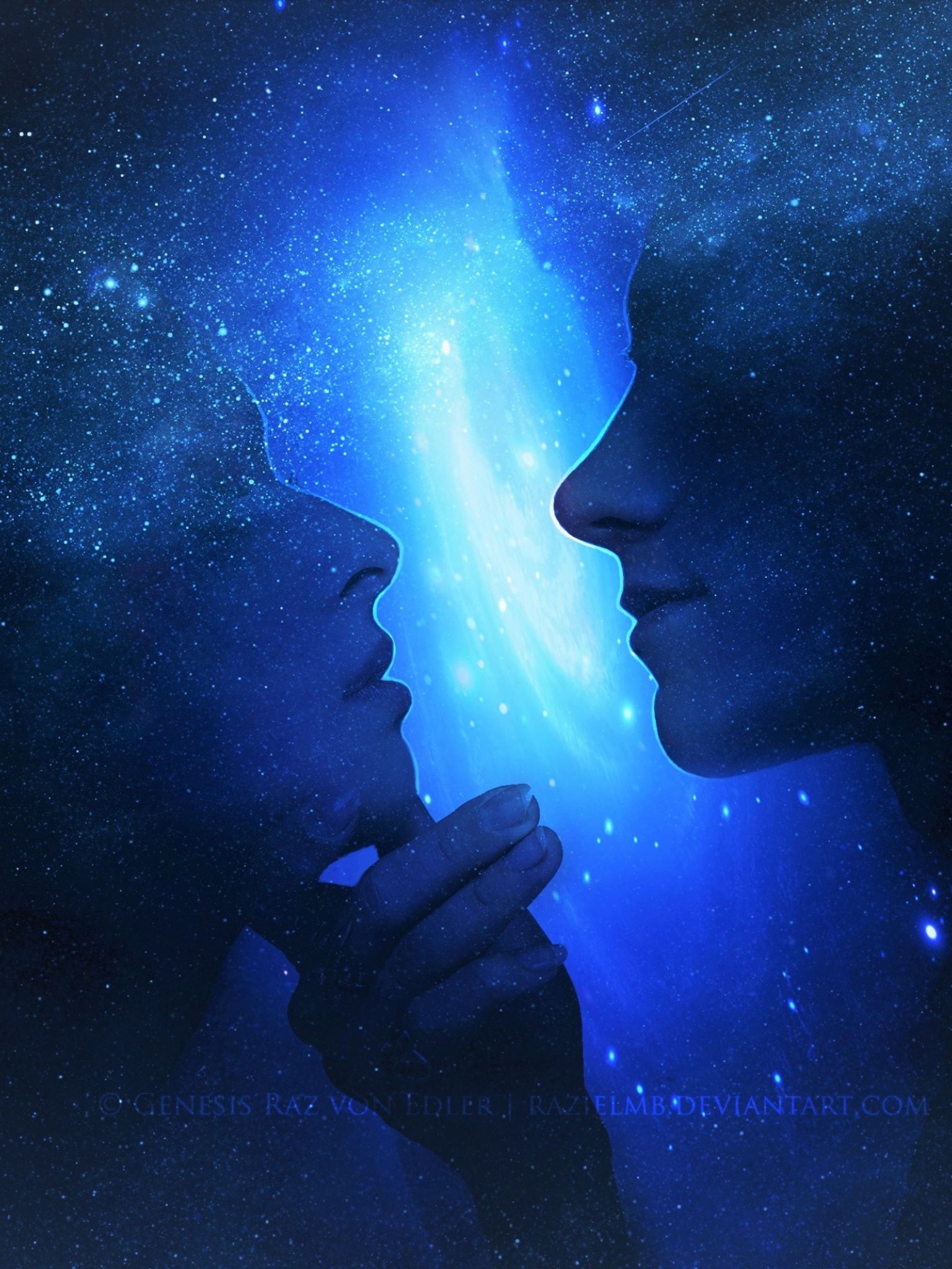 Blue Love Wallpapers Wallpaper Cave