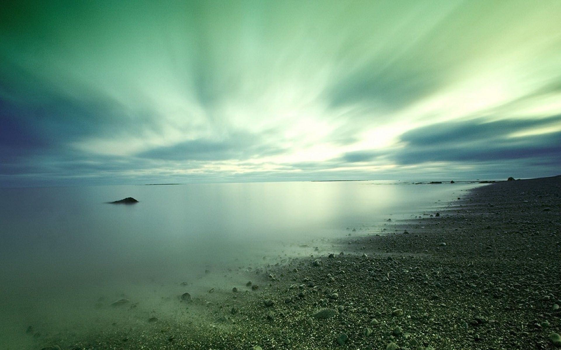 Green Sky Wallpapers Wallpaper Cave