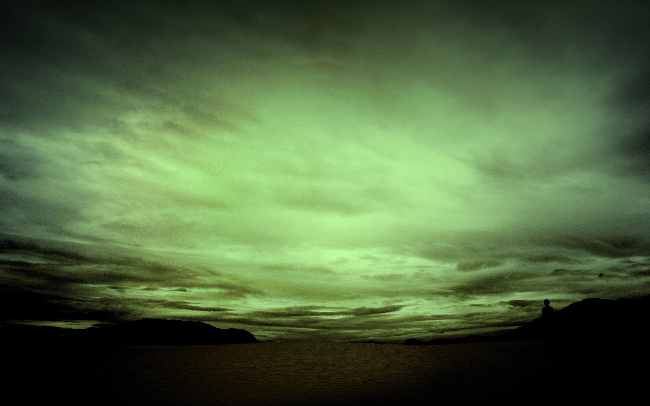 Green Sky Wallpapers Wallpaper Cave
