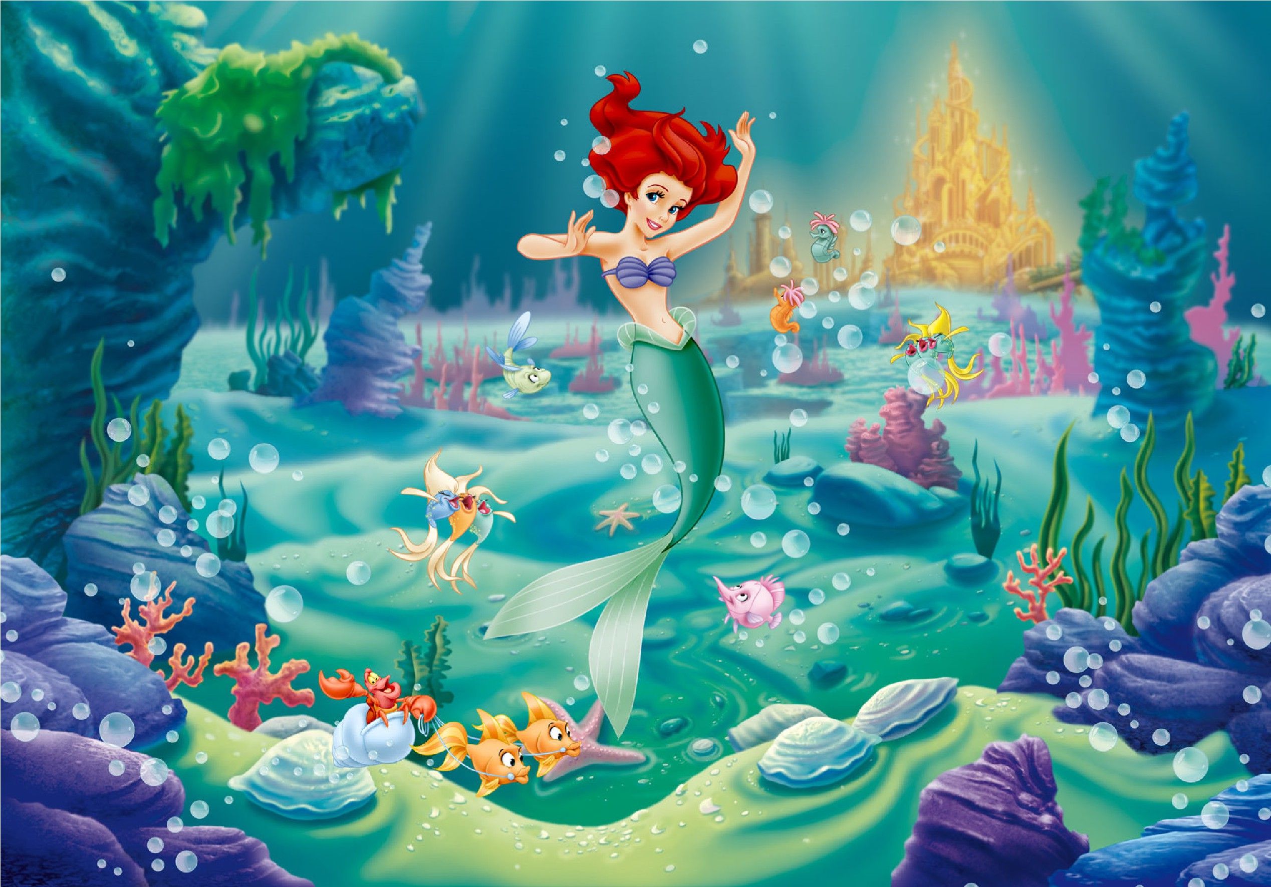 The Little Mermaid Ariel Wallpapers - Wallpaper Cave