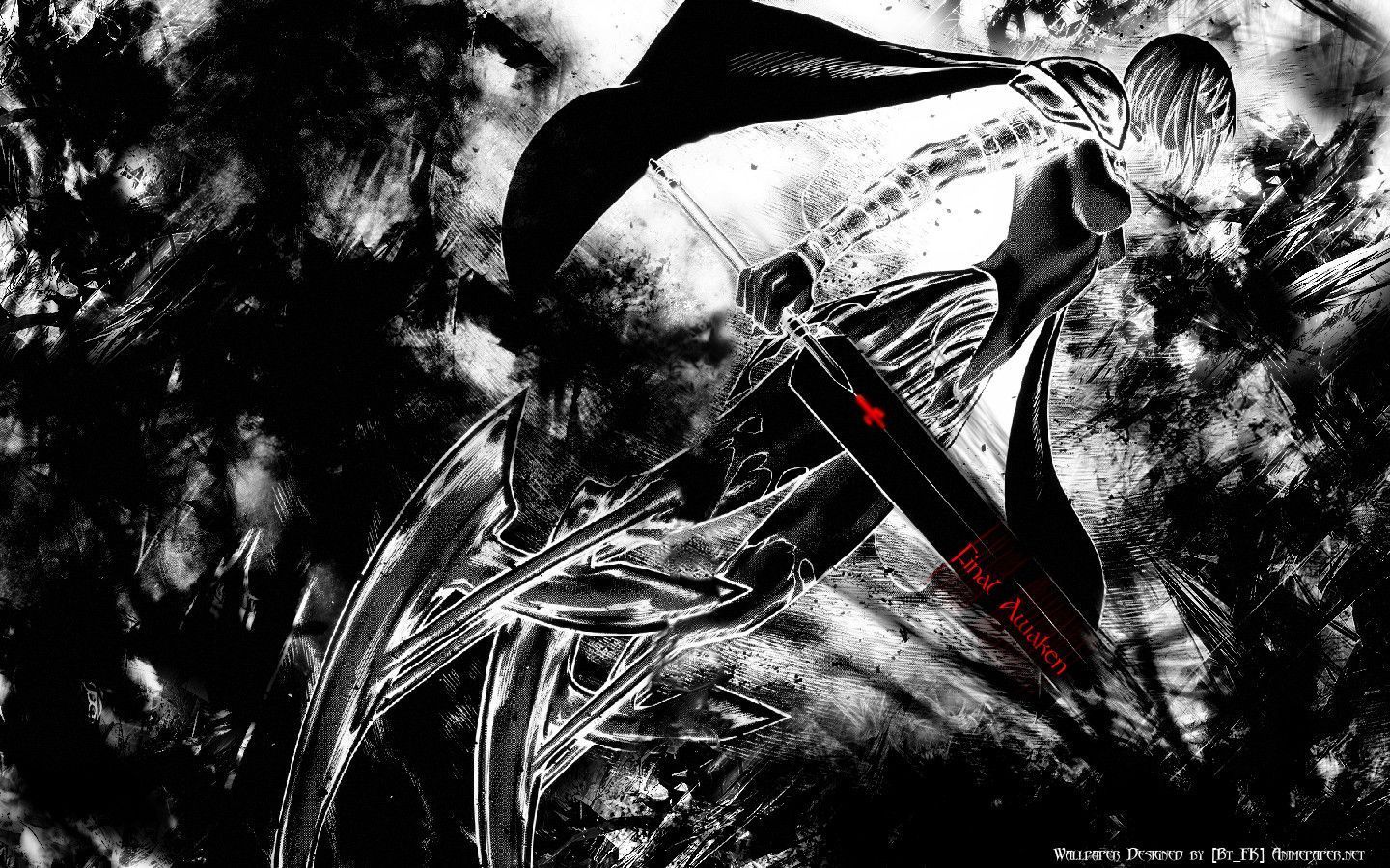 Black And White Female Anime Wallpapers Wallpaper Cave