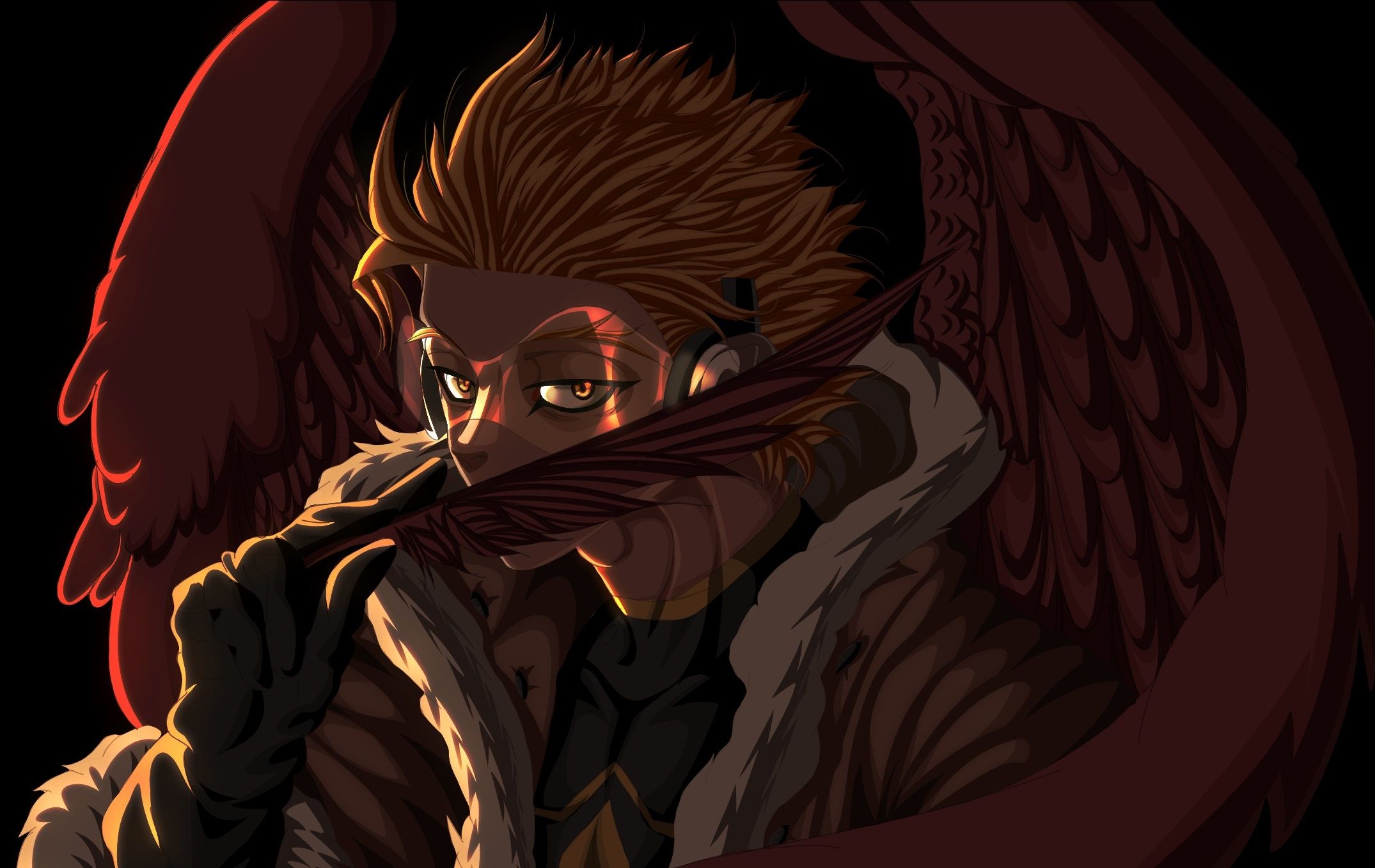 Hawks Aesthetic MHA Wallpapers Wallpaper Cave