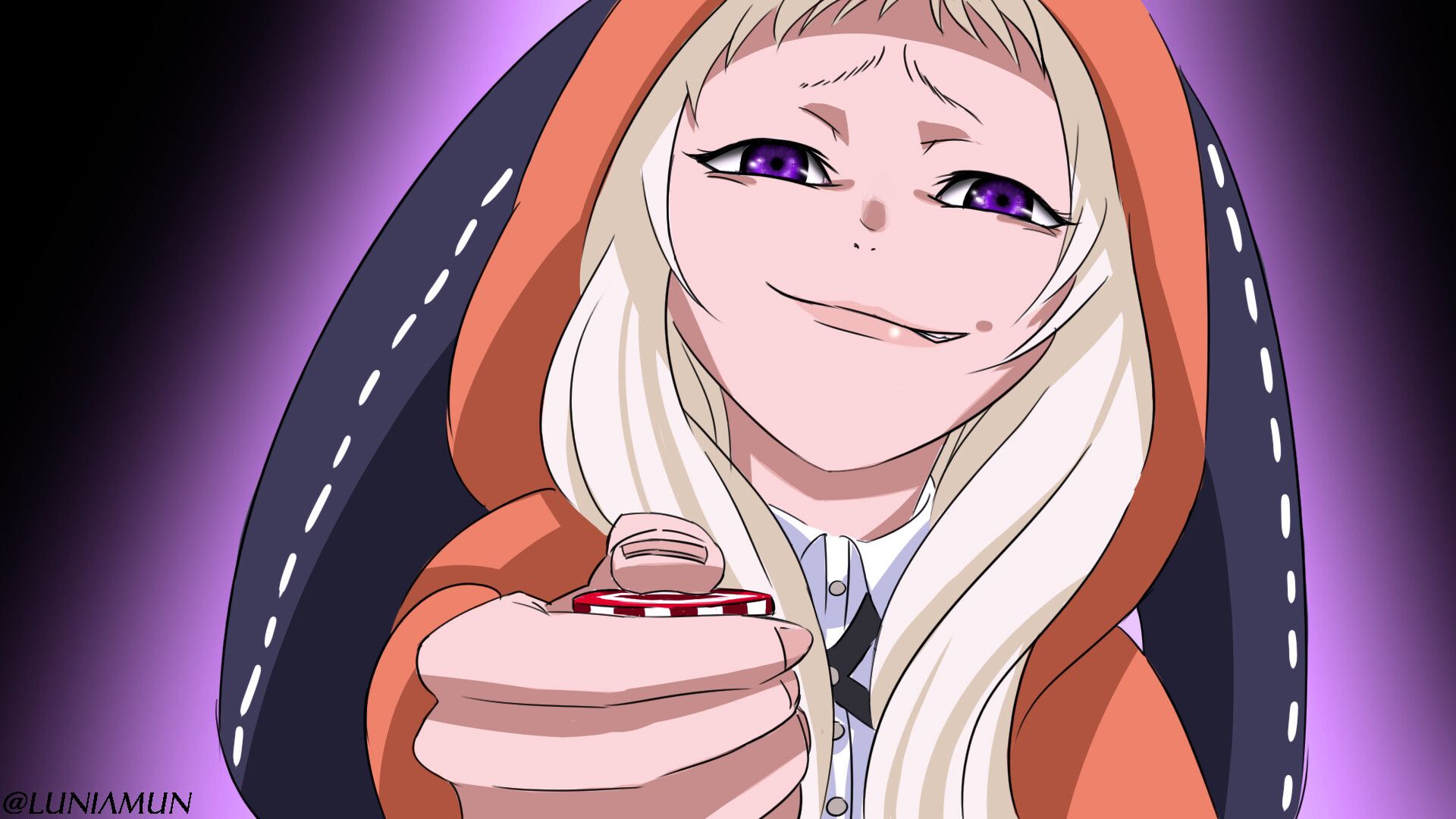 Runa Kakegurui Wallpapers Wallpaper Cave