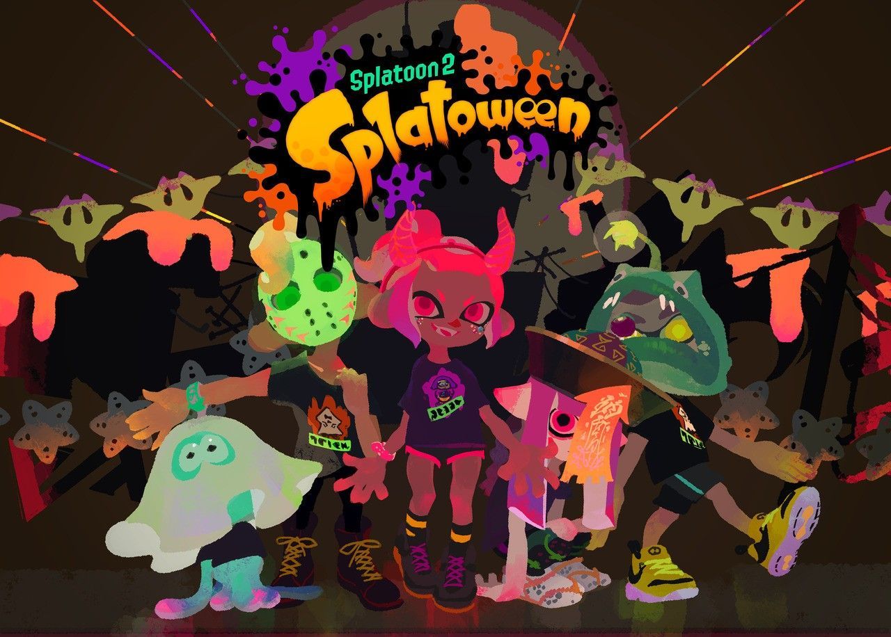Splatoon Halloween Wallpapers Wallpaper Cave