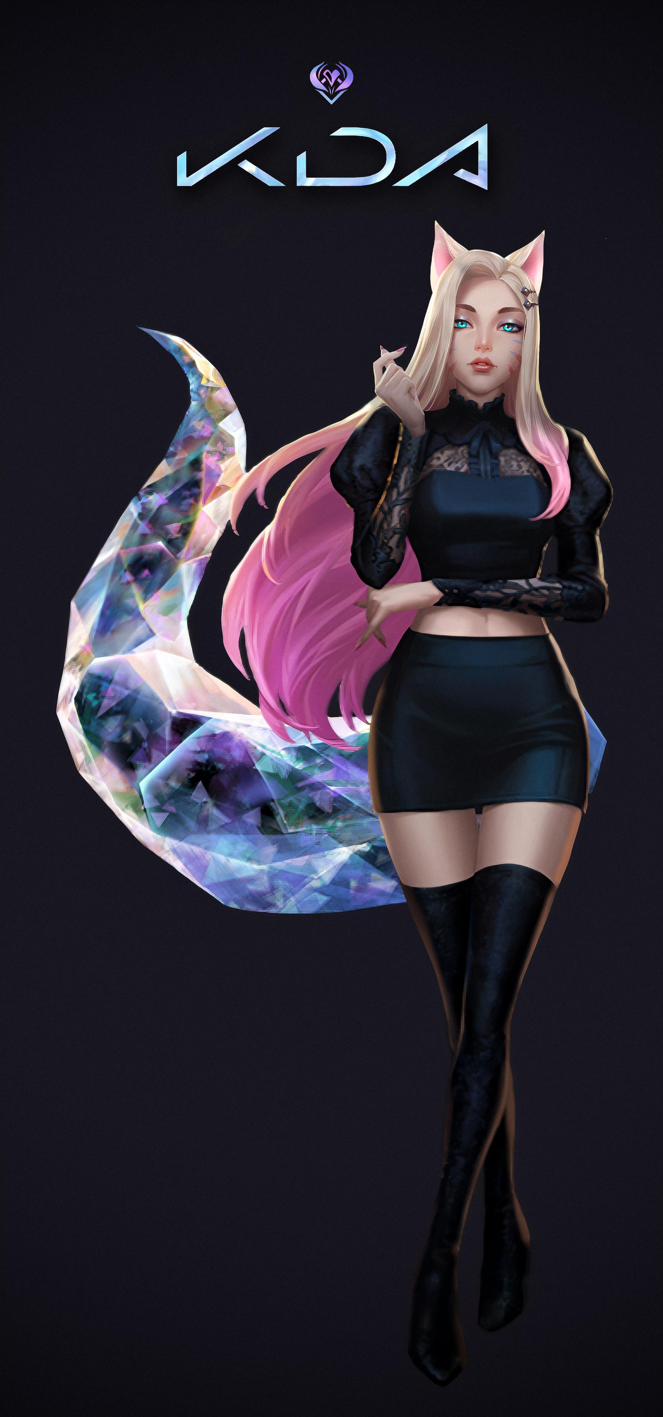 KDA The Baddest Wallpapers Wallpaper Cave