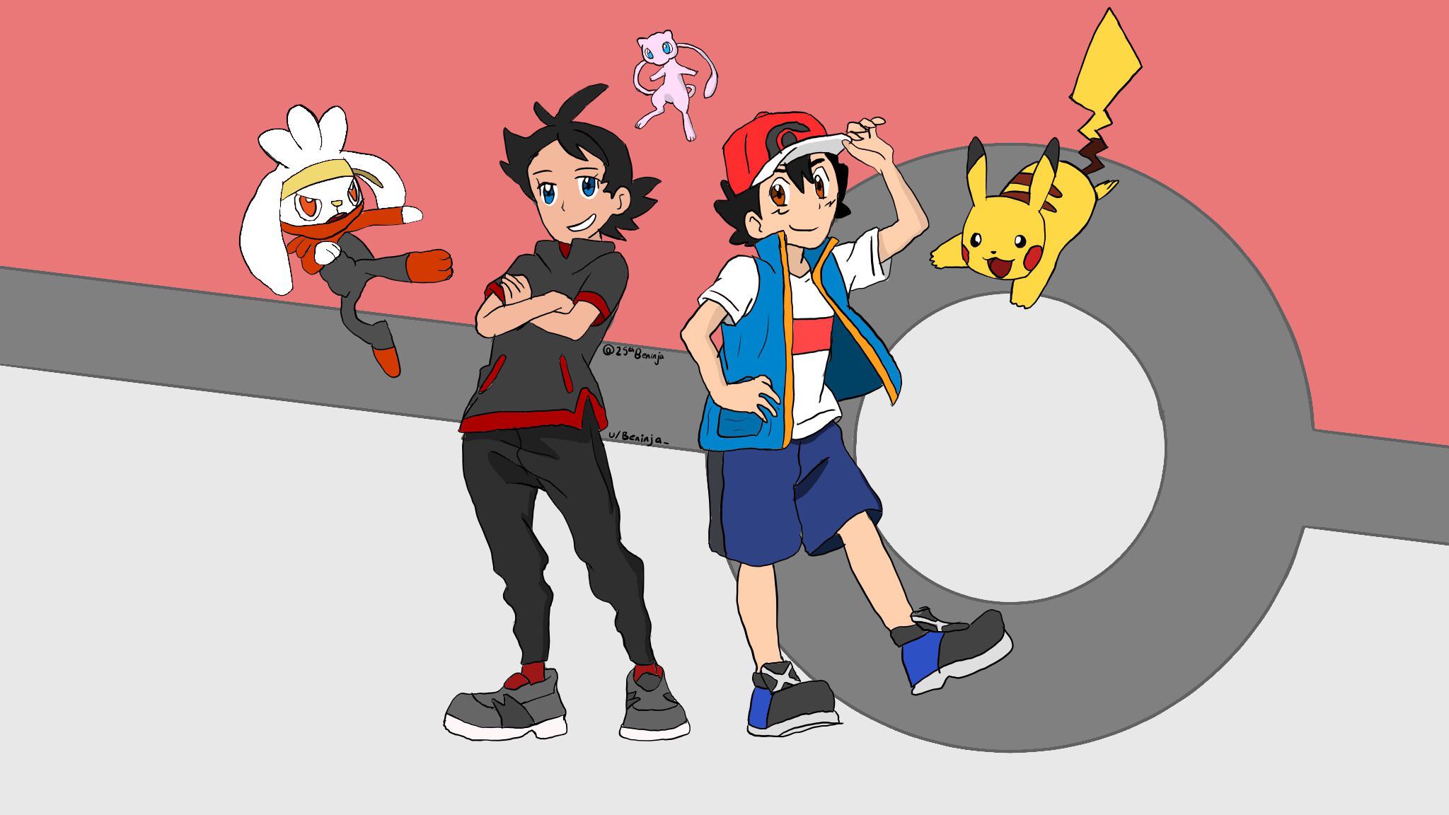 Ash And Goh Wallpapers Wallpaper Cave