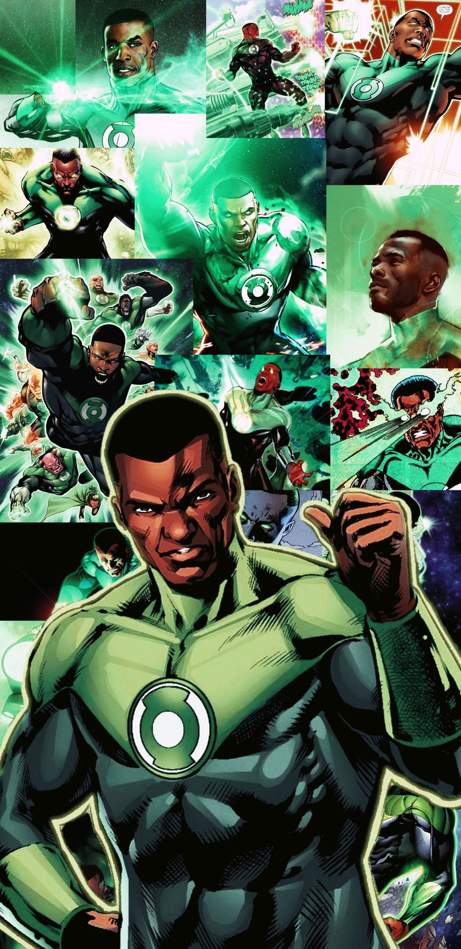 Green Lantern John Stewart Wallpapers Wallpaper Cave