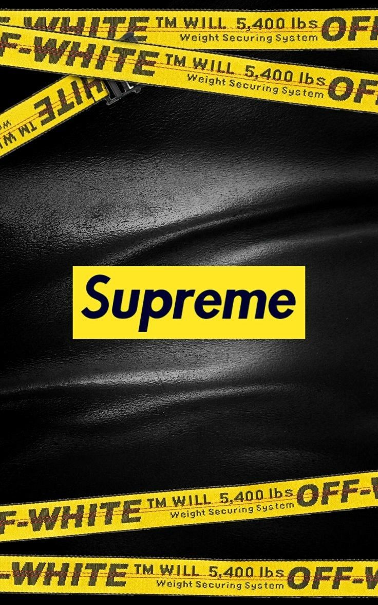 Yellow Supreme Wallpapers Wallpaper Cave