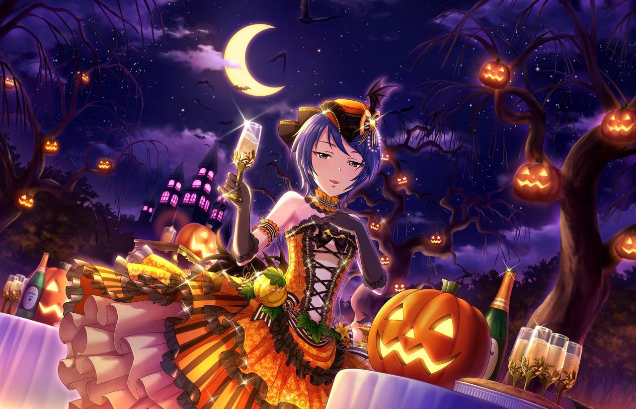 Anime Characters Halloween Wallpapers Wallpaper Cave