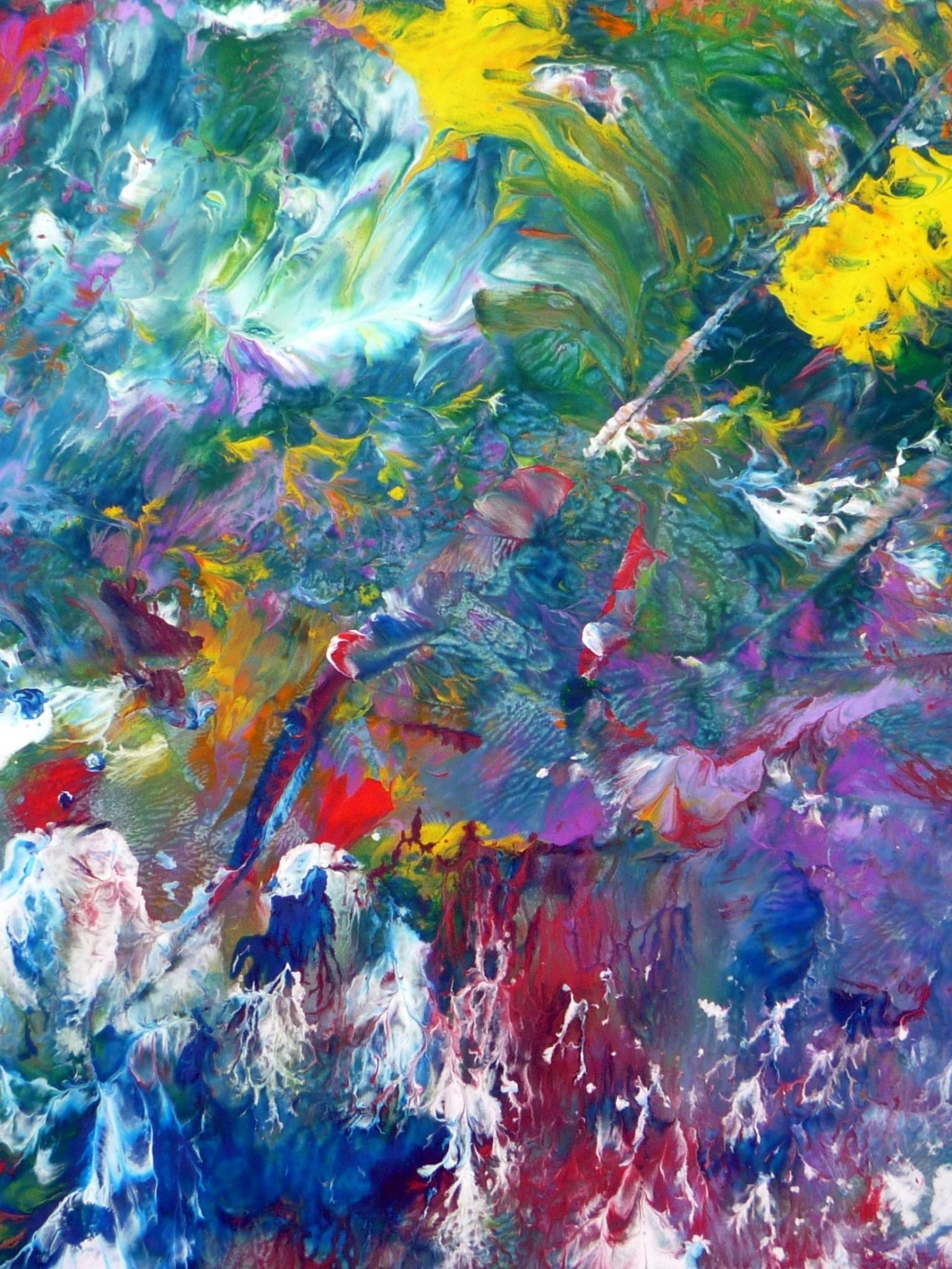 Canvas Painting Wallpapers Wallpaper Cave