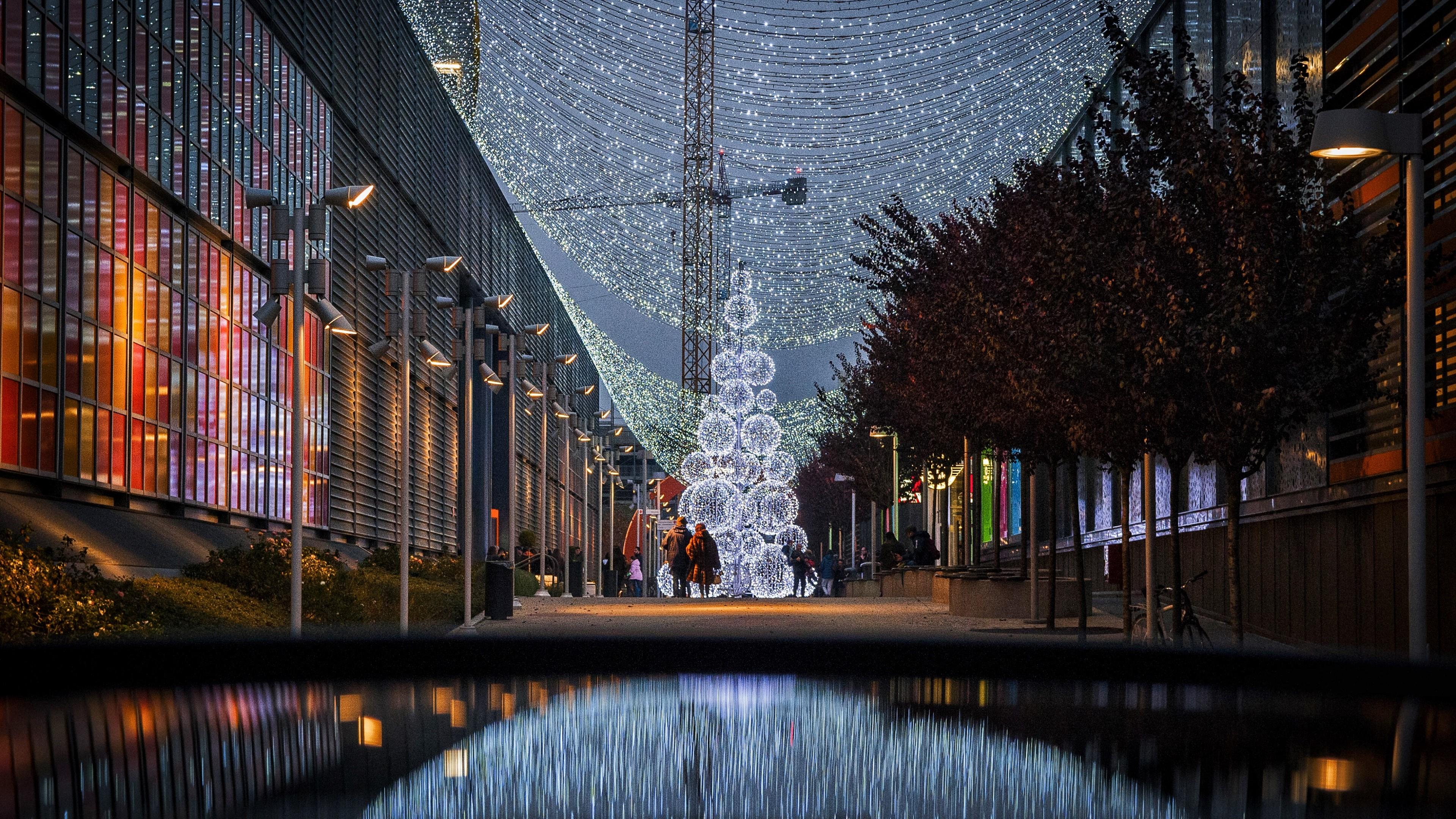 Christmas City Wallpapers Wallpaper Cave