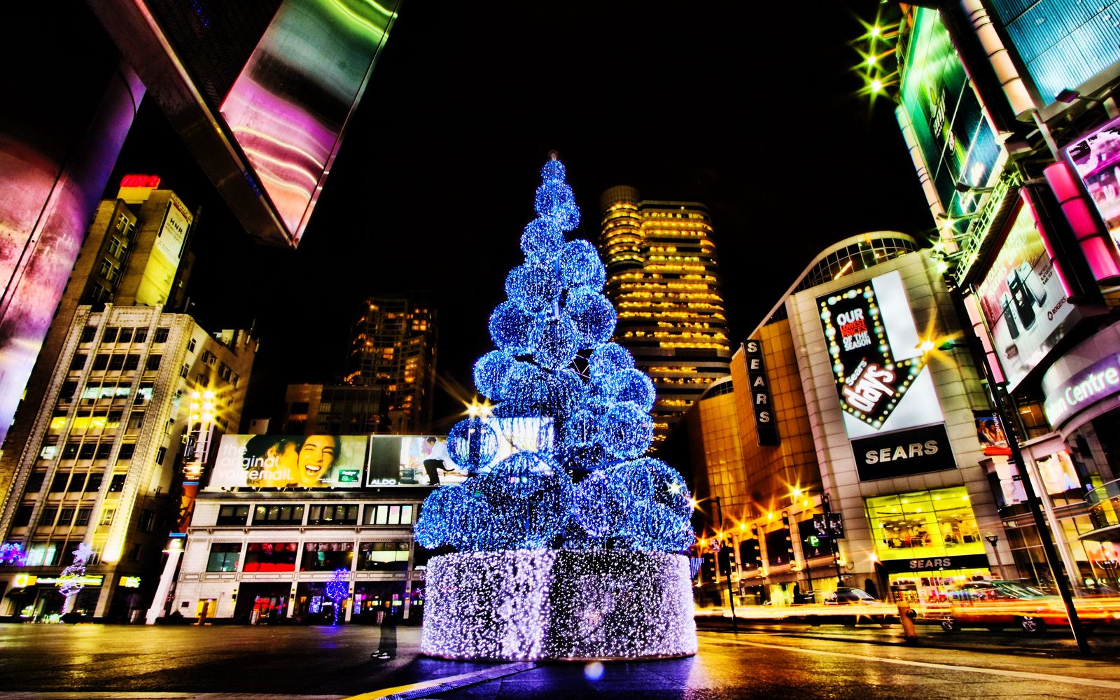Christmas City Wallpapers Wallpaper Cave