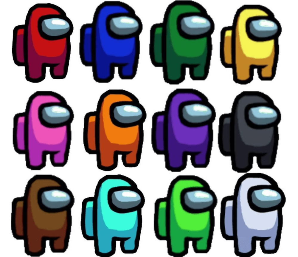 Как нарисовать among us из игры among us