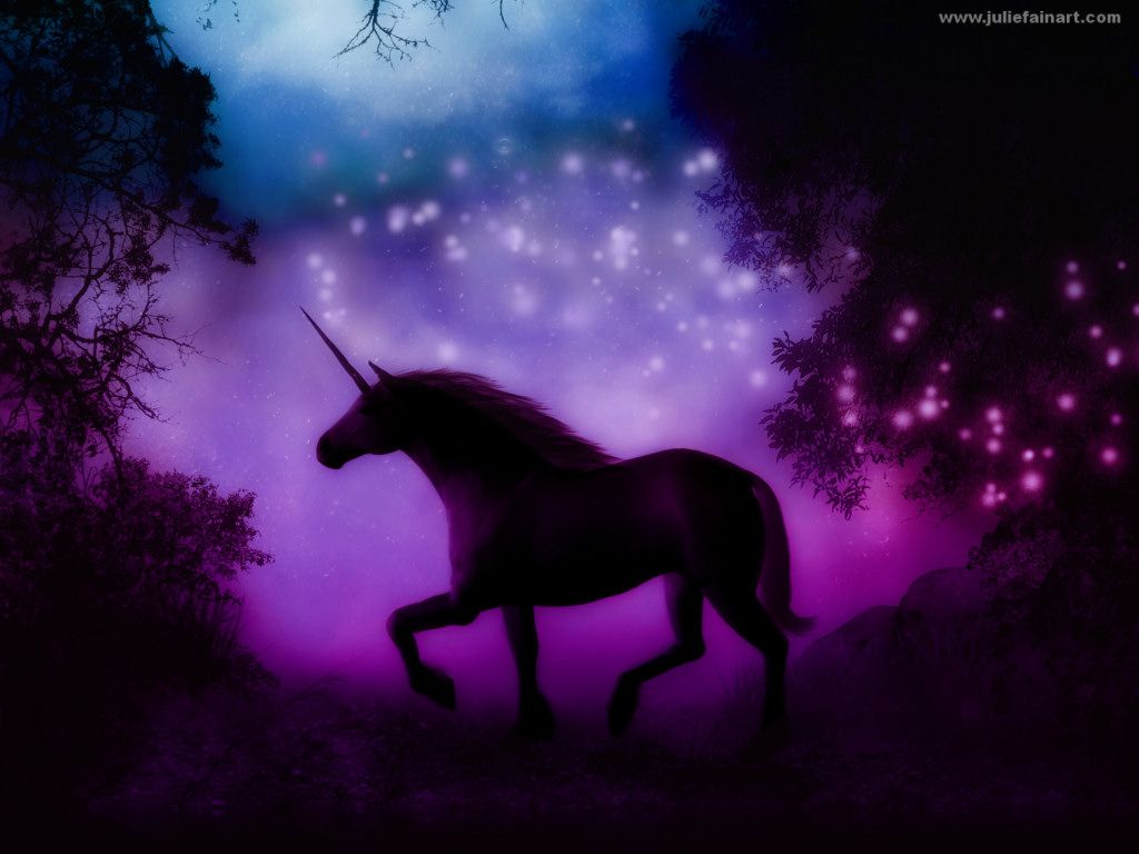 Black Unicorn Wallpapers Wallpaper Cave