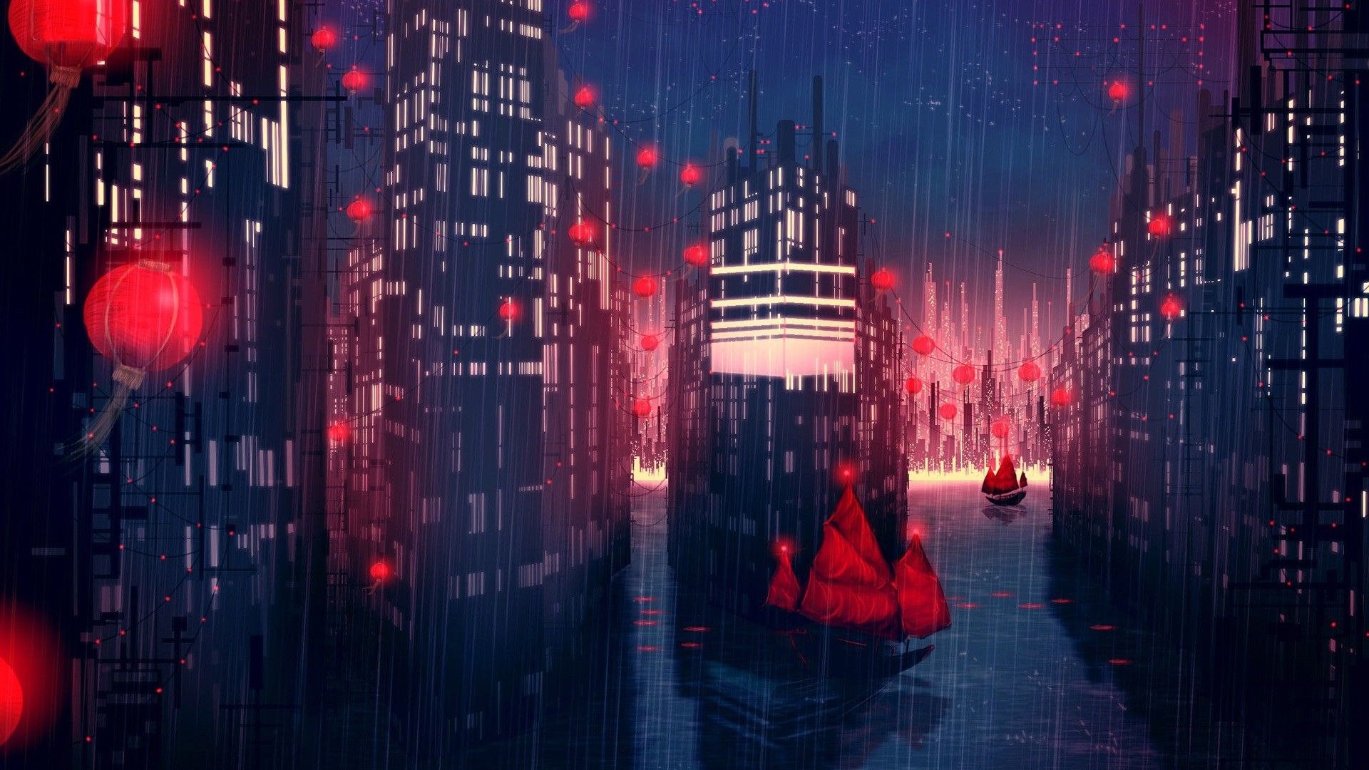 Red City Wallpapers Wallpaper Cave