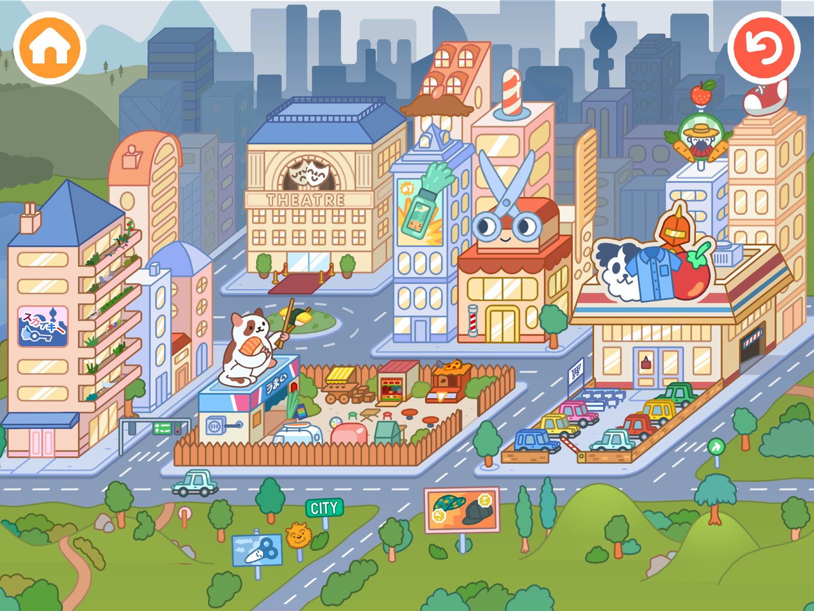 Toca boca life stories - osesat