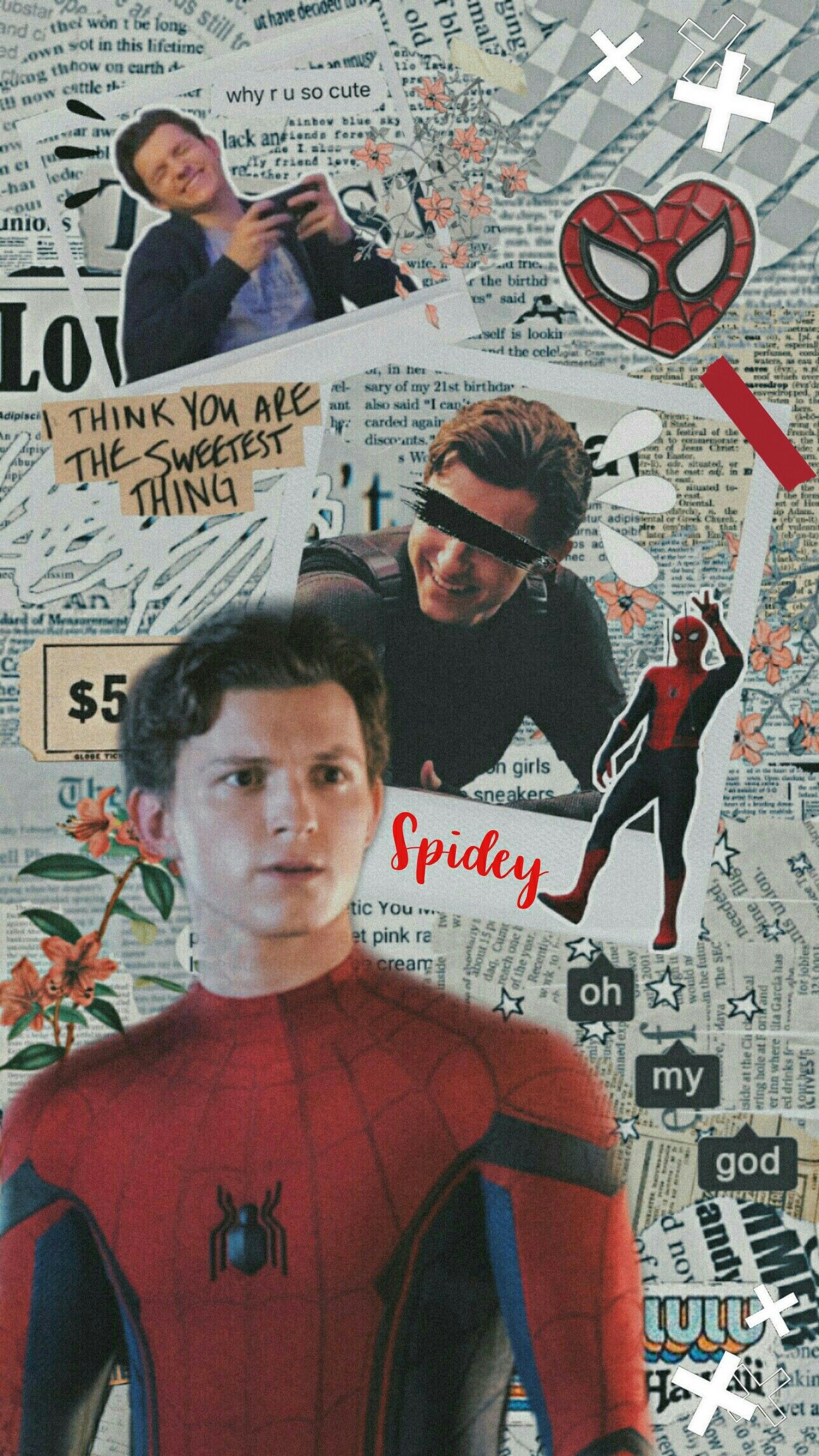 Tom Holland Aesthetics Wallpapers Wallpaper Cave