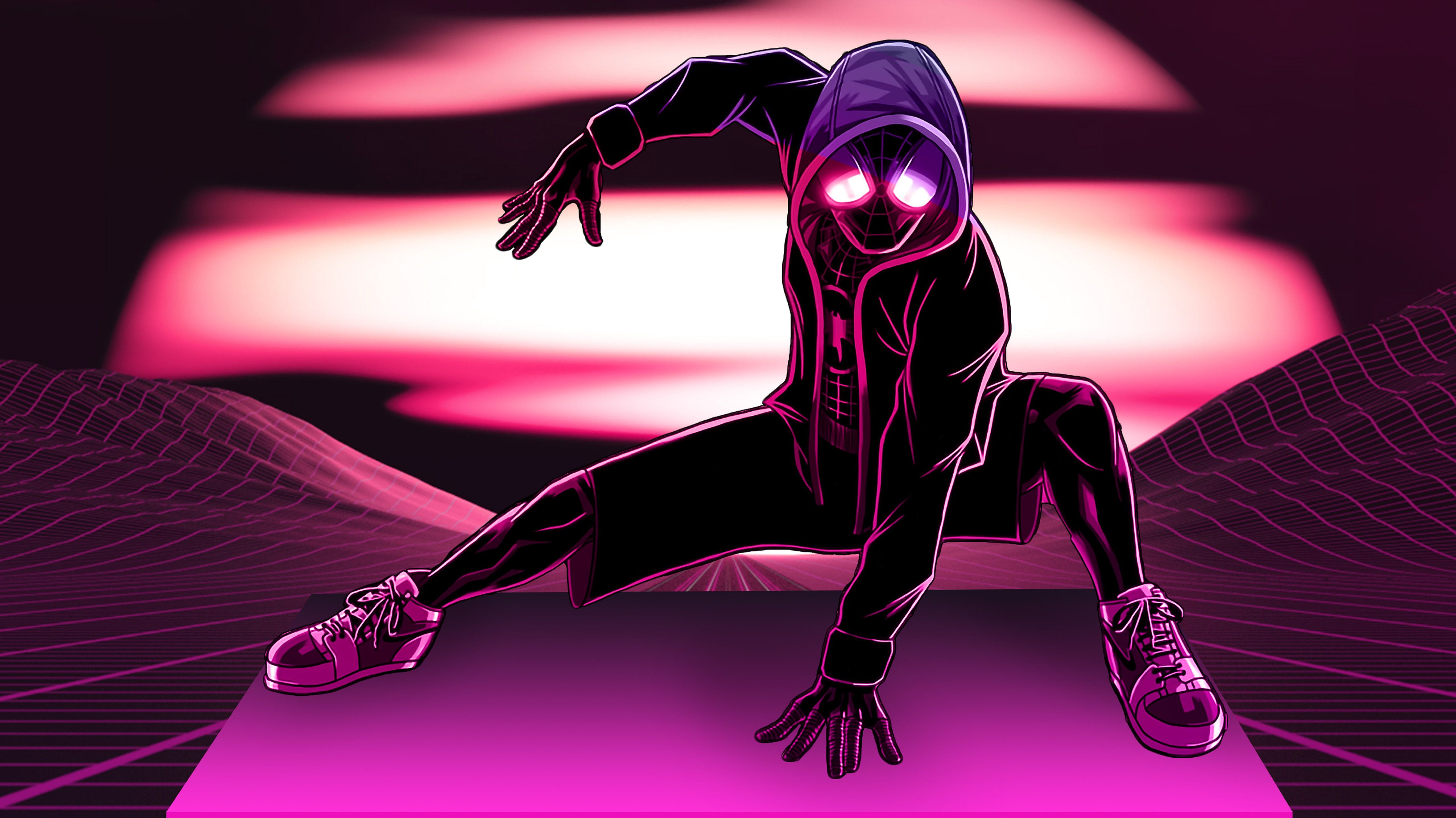 Amoled Neon SpiderMan Wallpapers Wallpaper Cave