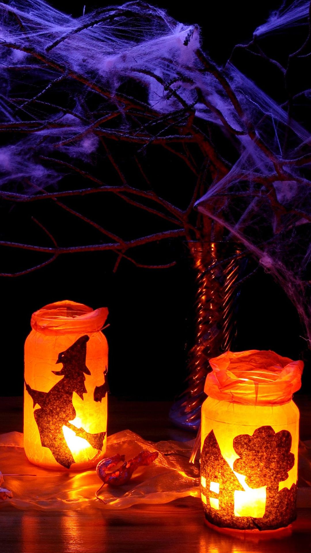 Glitter Halloween Wallpapers Wallpaper Cave