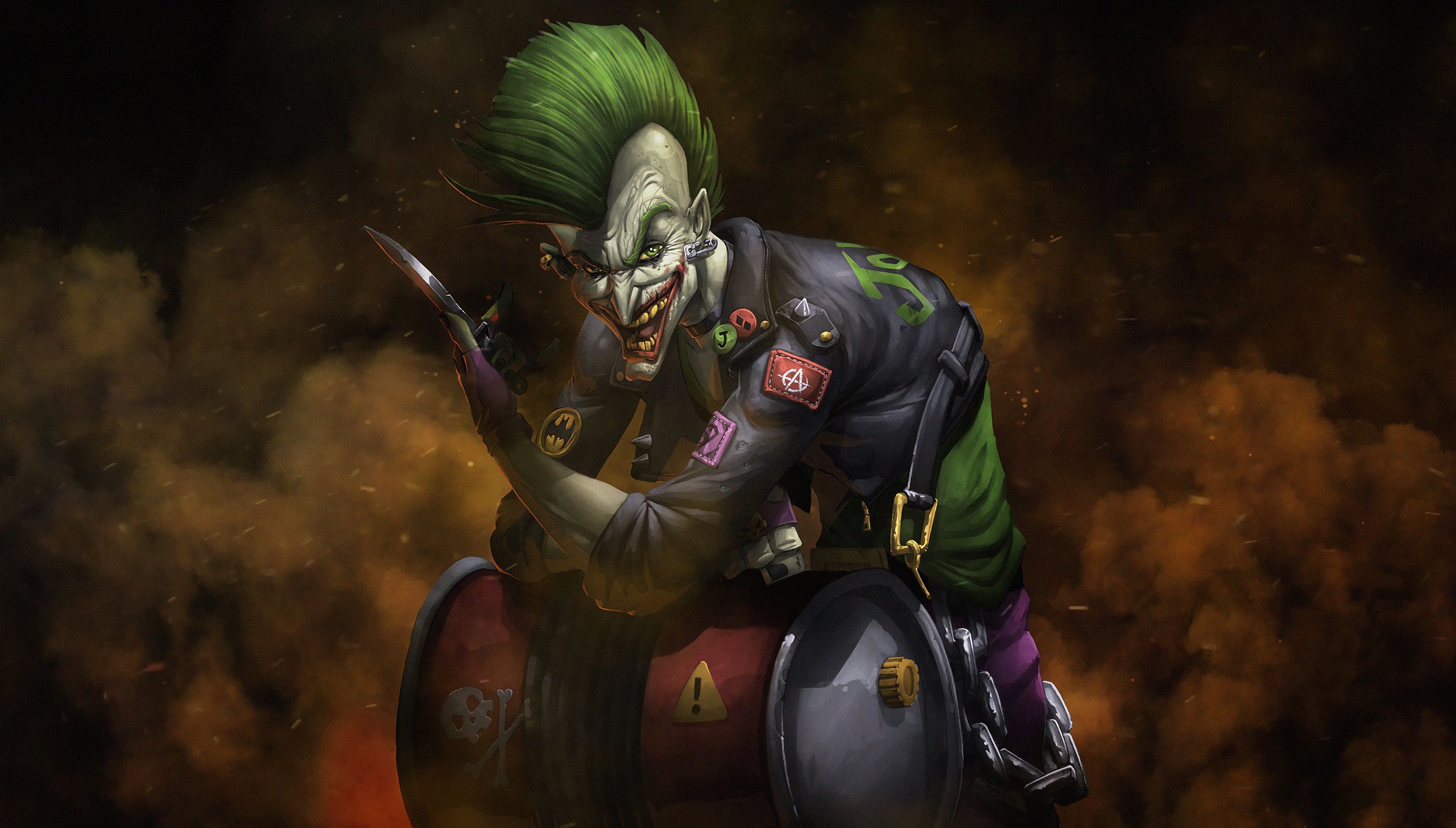 Bad Joker Wallpapers Wallpaper Cave