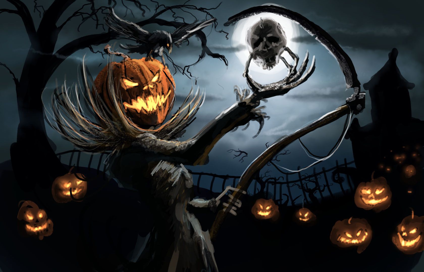 Halloween Super Scary Wallpapers Wallpaper Cave