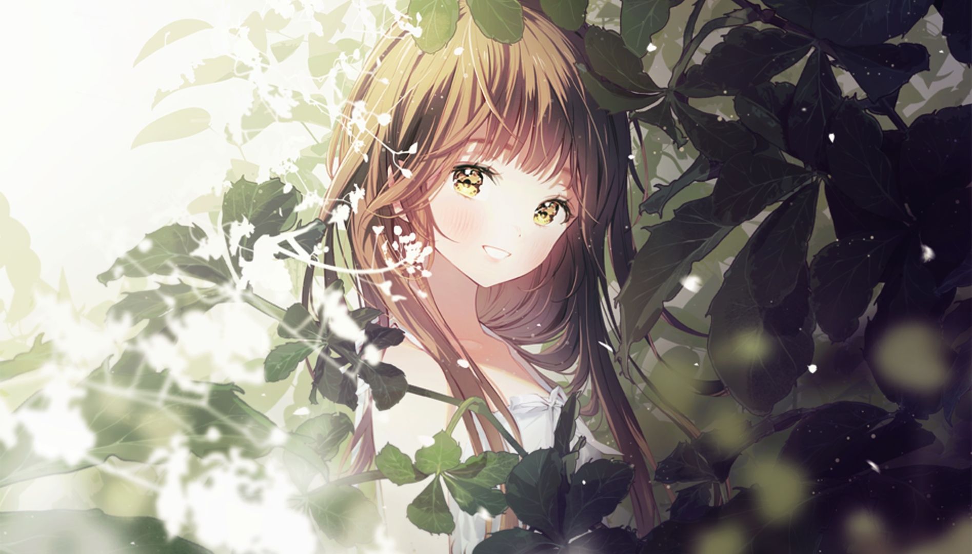 Brown Hair Anime Girl Wallpapers Wallpaper Cave