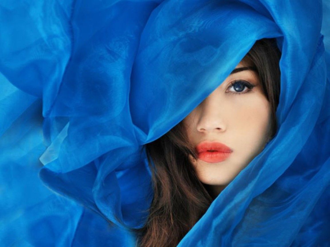 Blue Women Wallpapers Wallpaper Cave