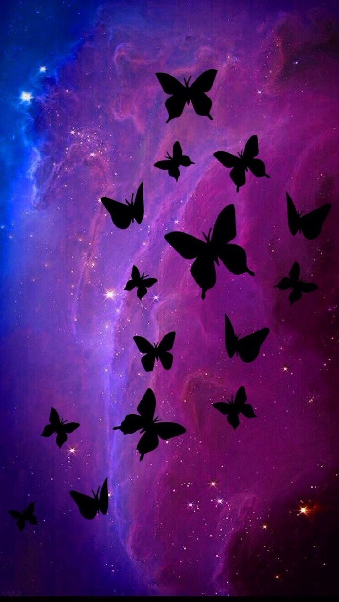 Galaxy Butterfly Wallpapers Wallpaper Cave