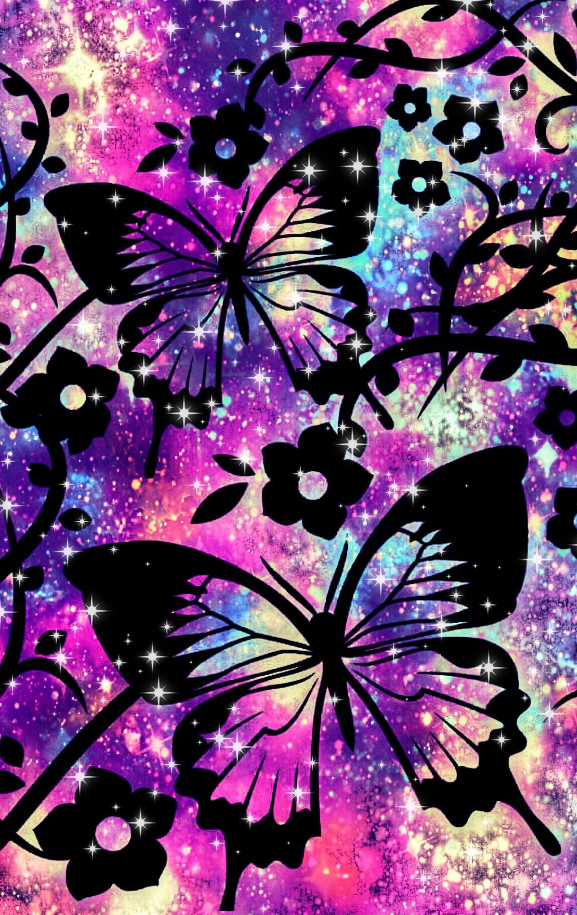 Galaxy Butterfly Wallpapers Wallpaper Cave