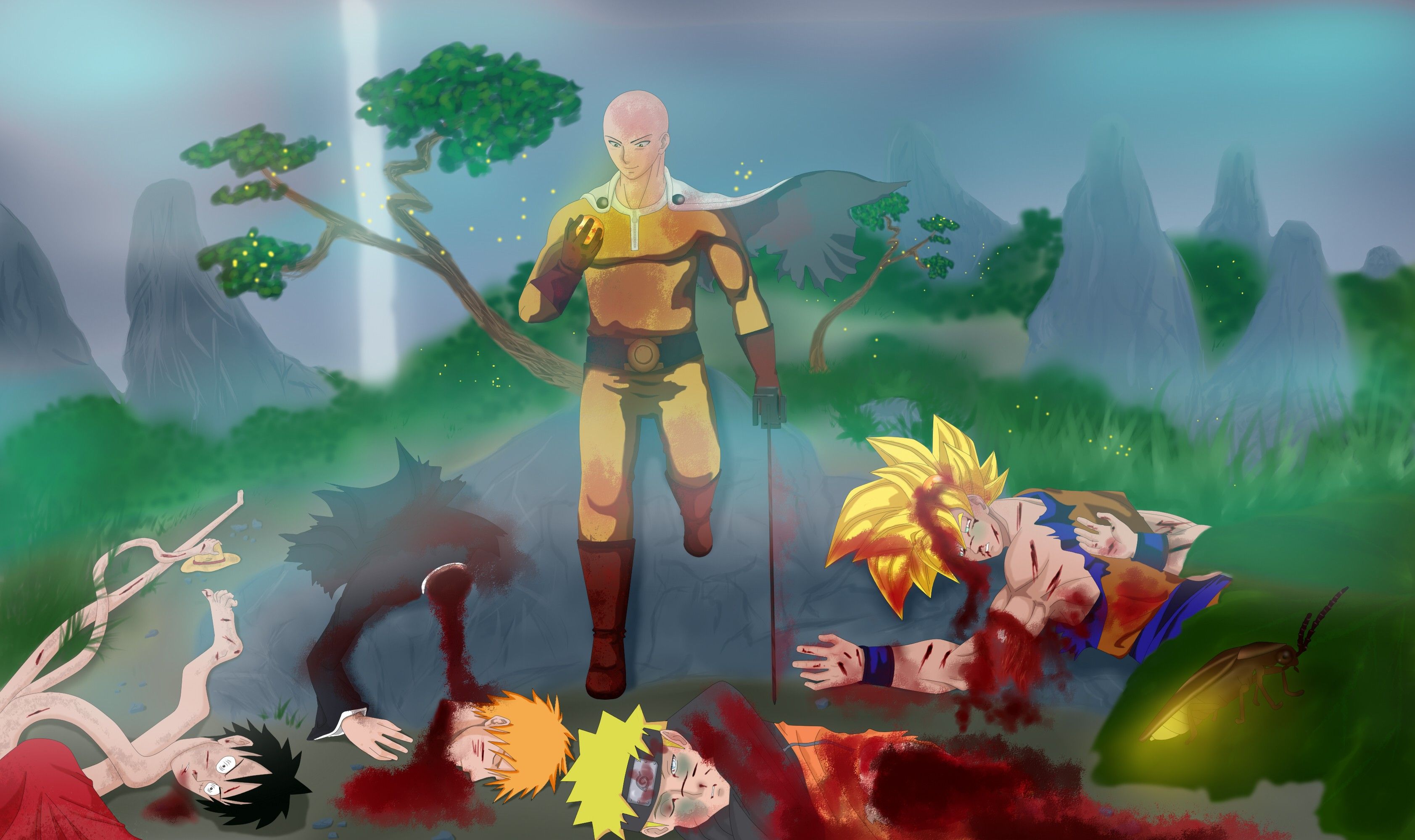 Goku, Naruto, Ichigo Wallpapers Wallpaper Cave