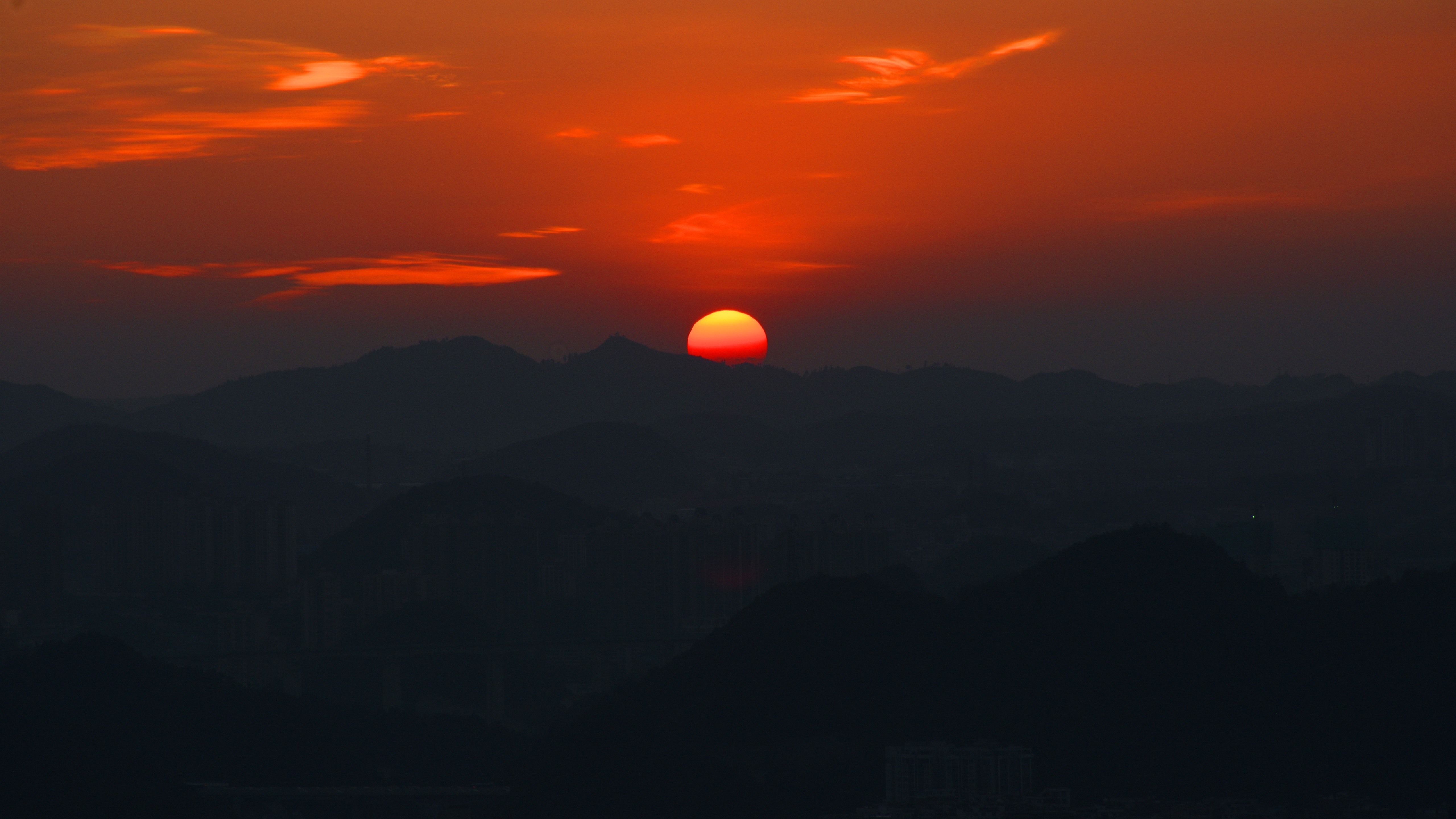 Red Sun Wallpapers Wallpaper Cave