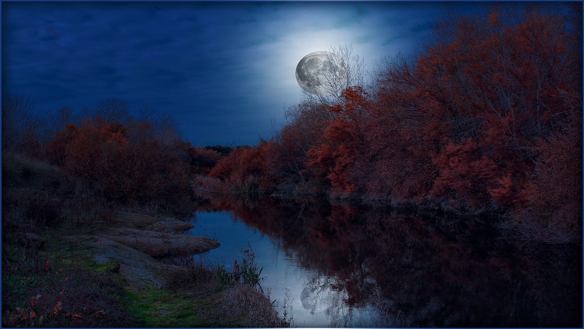 Moon Autumn Wallpapers - Wallpaper Cave