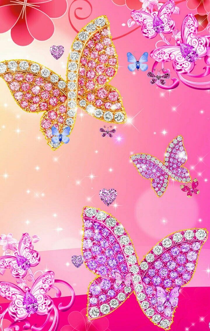 Diamond Butterfly Wallpapers Wallpaper Cave