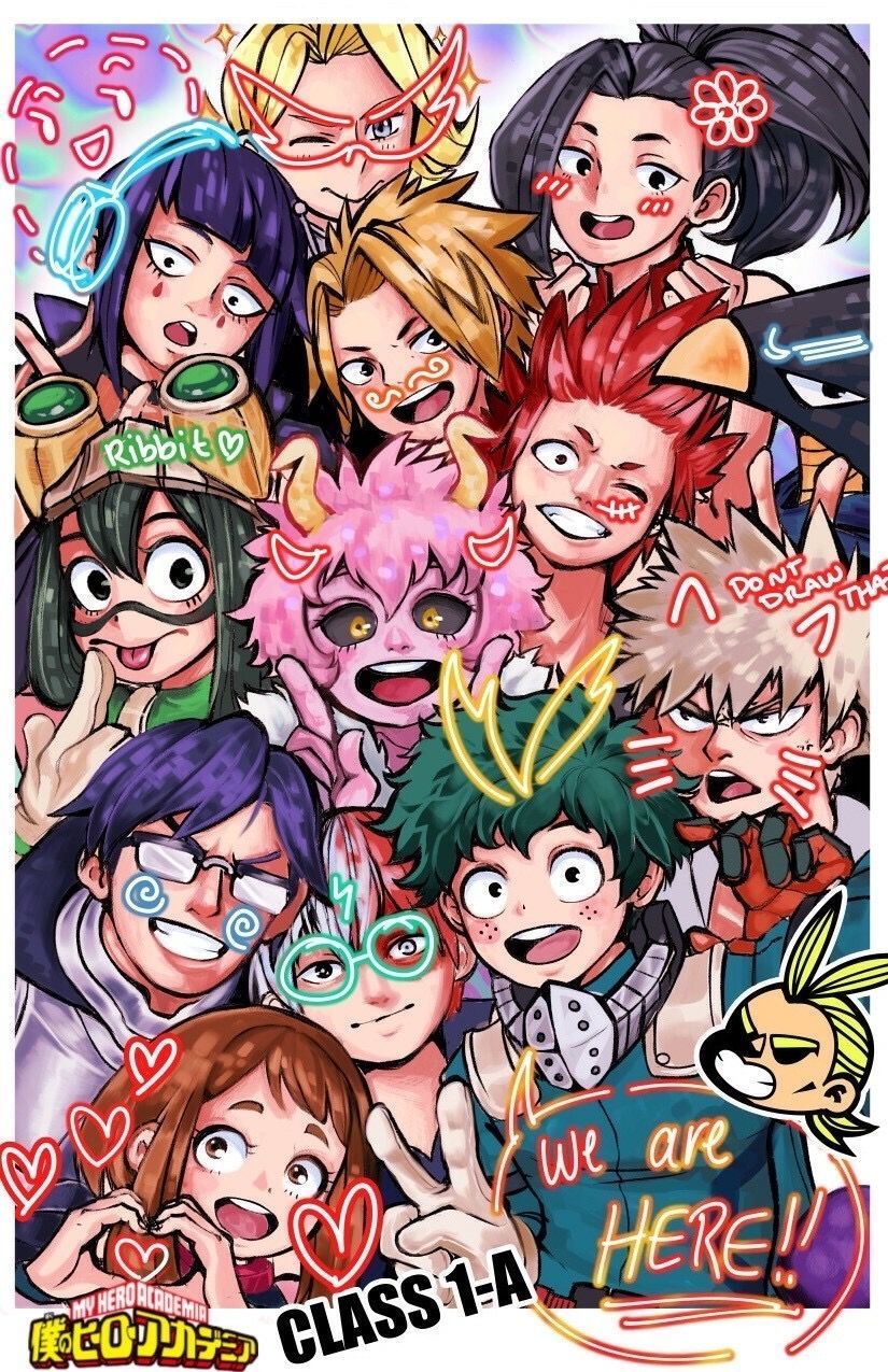 My Hero Academia Class 1A Wallpapers Wallpaper Cave(05)