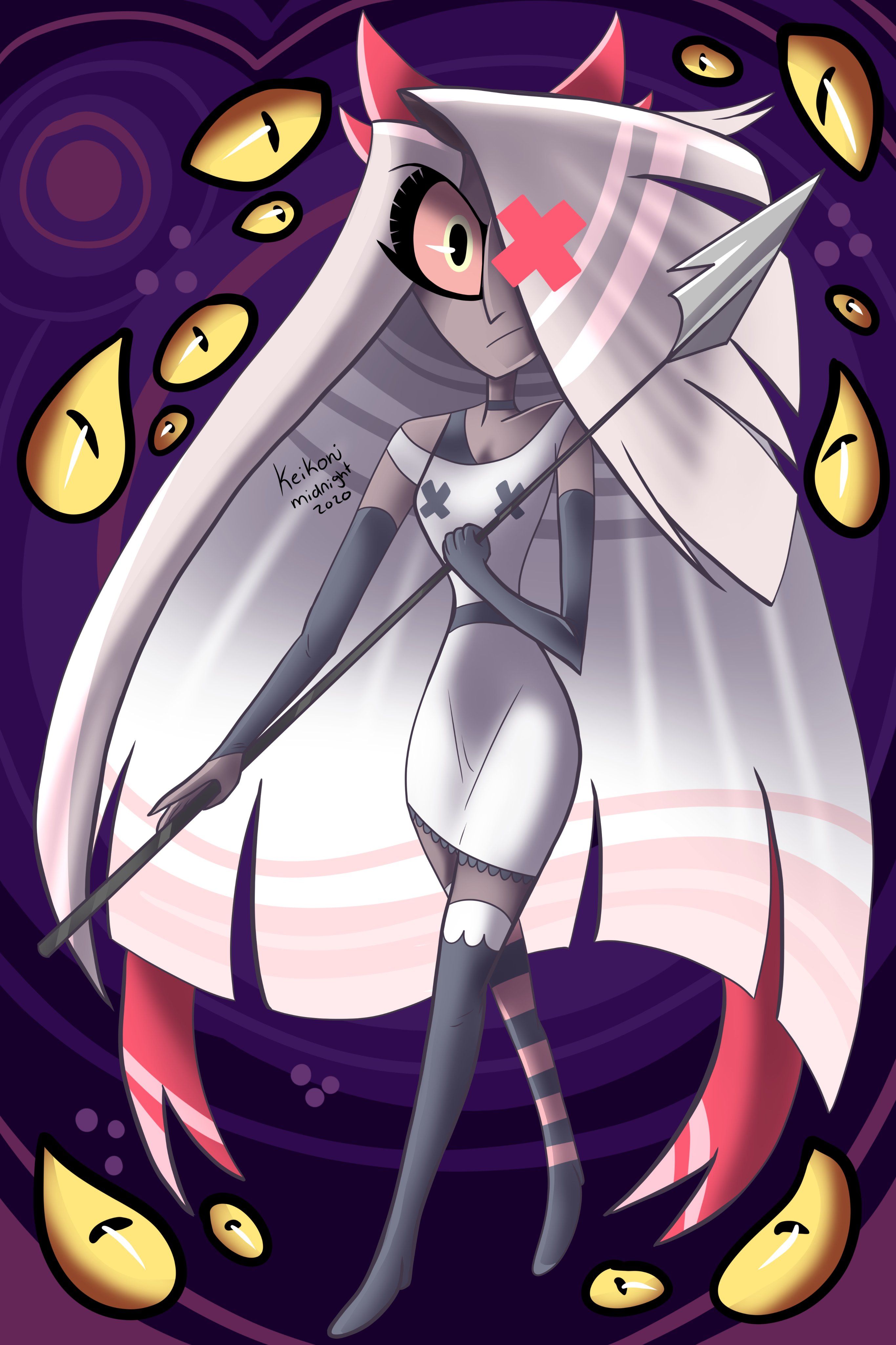 Hazbin Hotel Vaggie Wallpapers Wallpaper Cave