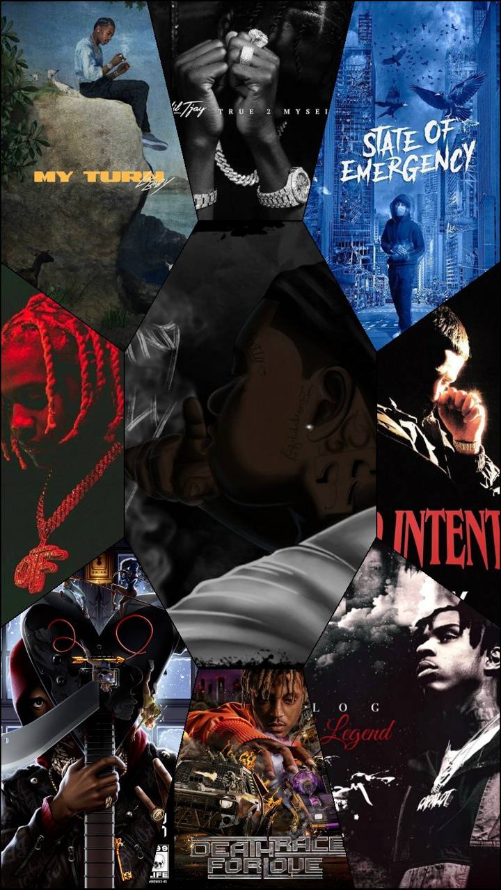 Rapper Collage Wallpapers Wallpaper Cave