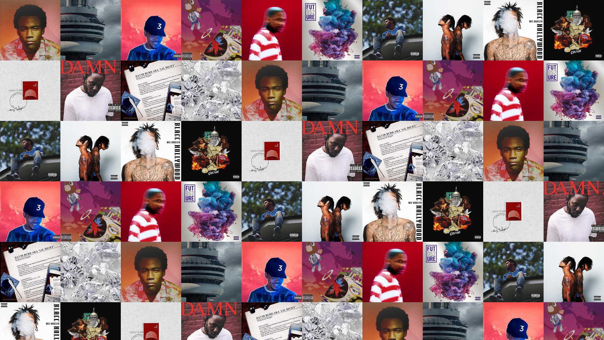 Rapper Collage Wallpapers Wallpaper Cave