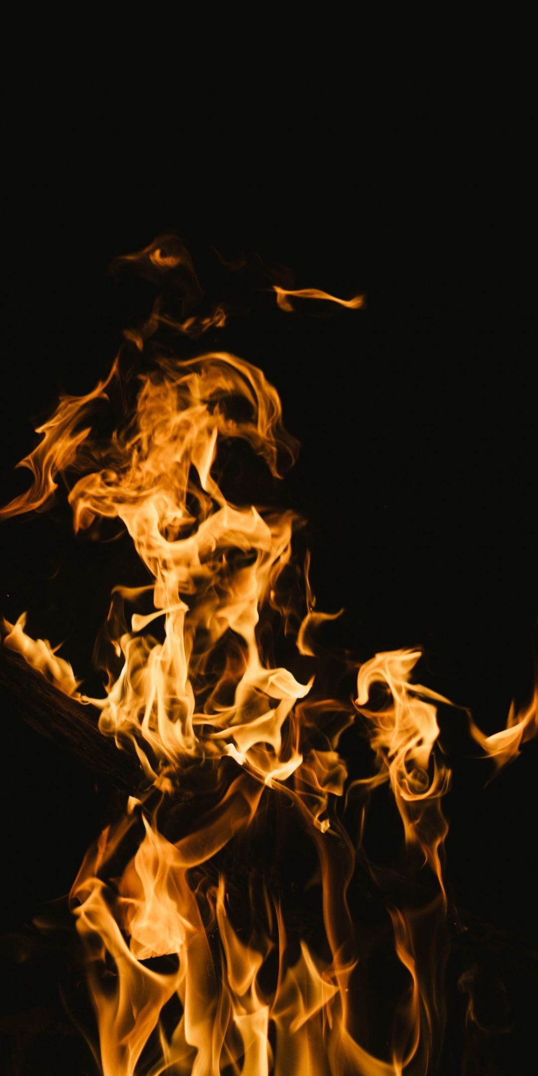 Yellow Fire Wallpapers Wallpaper Cave