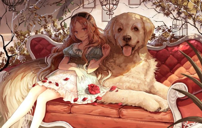 Anime Girl With Dog Wallpapers - Wallpaper Cave Kabza de small ft ami faku -- abalele mp3 download