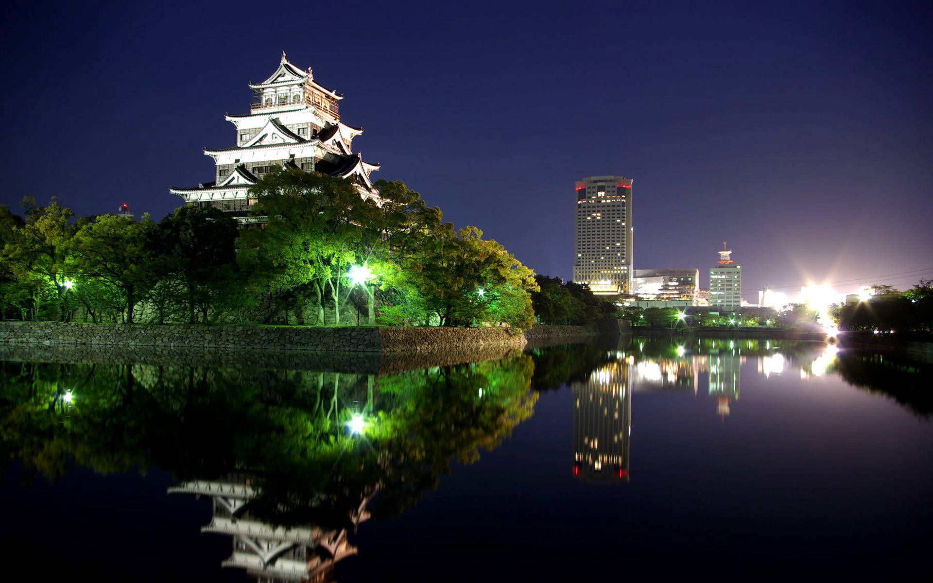 Japan Night Wallpapers Wallpaper Cave