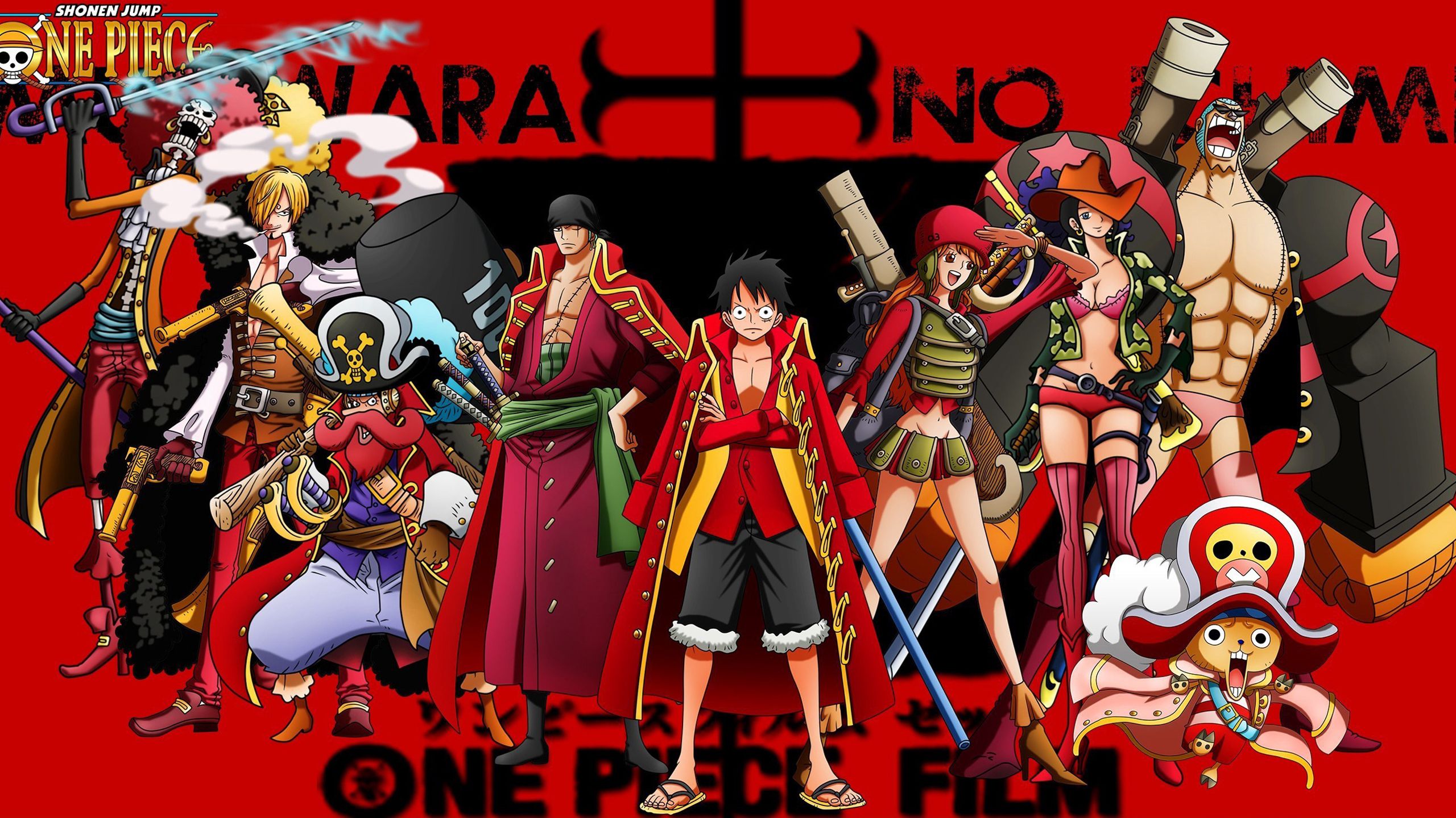 One Piece Red Wallpapers Wallpaper Cave