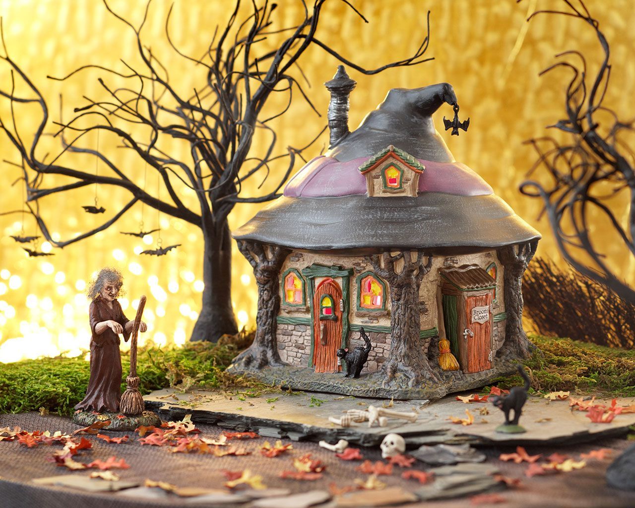 Halloween Village Wallpapers Wallpaper Cave