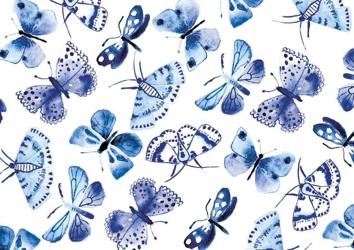 Blue Butterflies Wallpapers Wallpaper Cave