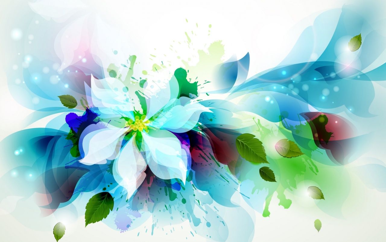Flower Art Wallpapers Wallpaper Cave