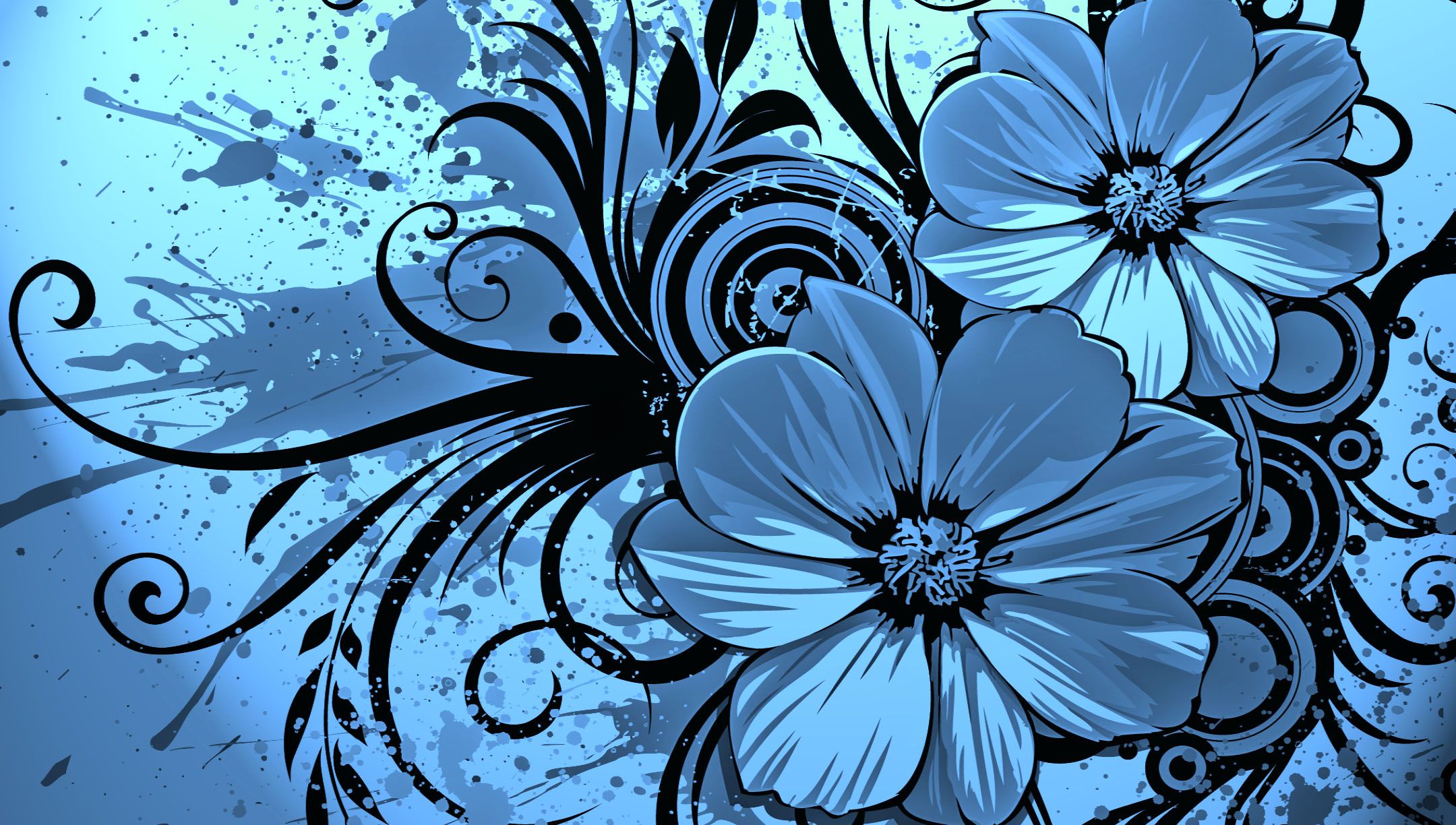 Flower Art Wallpapers Wallpaper Cave
