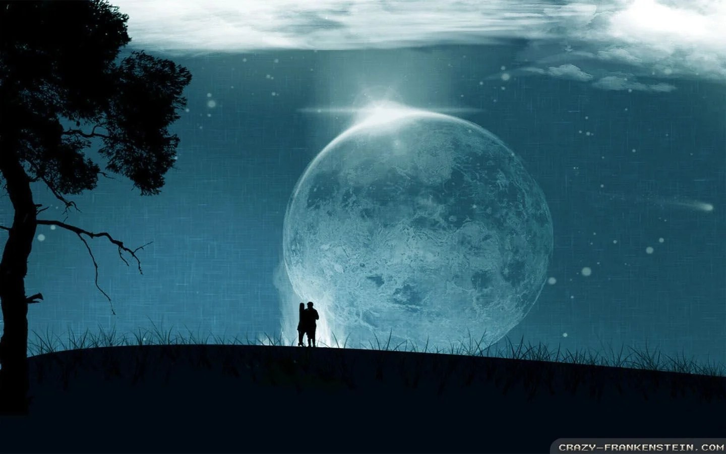 Moon Love Wallpapers Wallpaper Cave